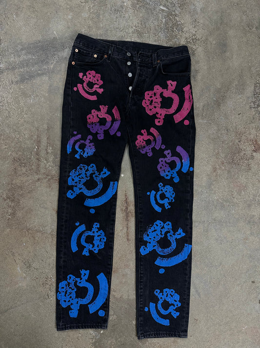 Denim Tears Black BSstroy Jeans Used 30