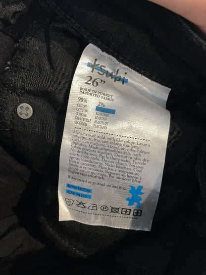 Ksubi Black Red Jeans