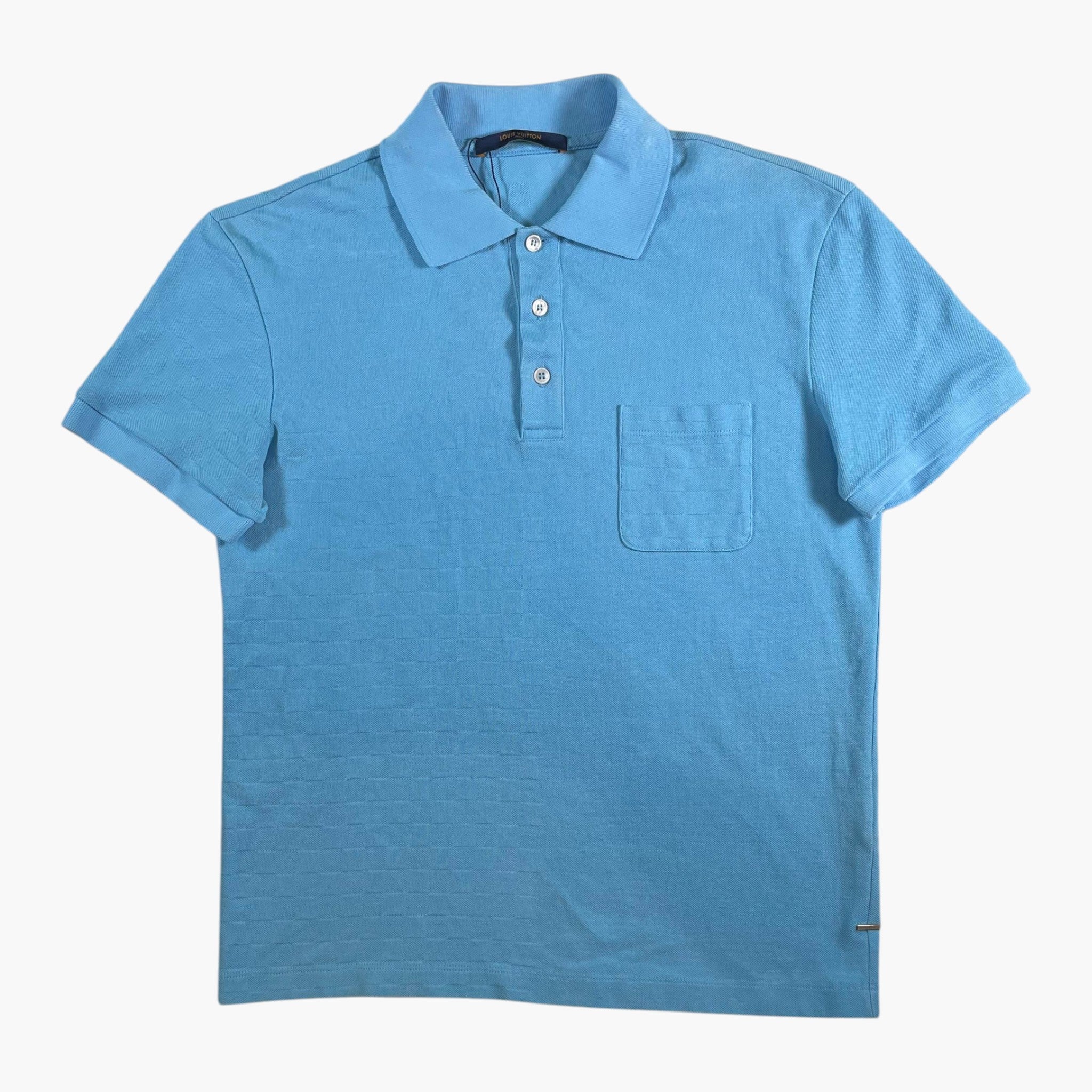 Louis Vuitton Damier Baby Blue Polo