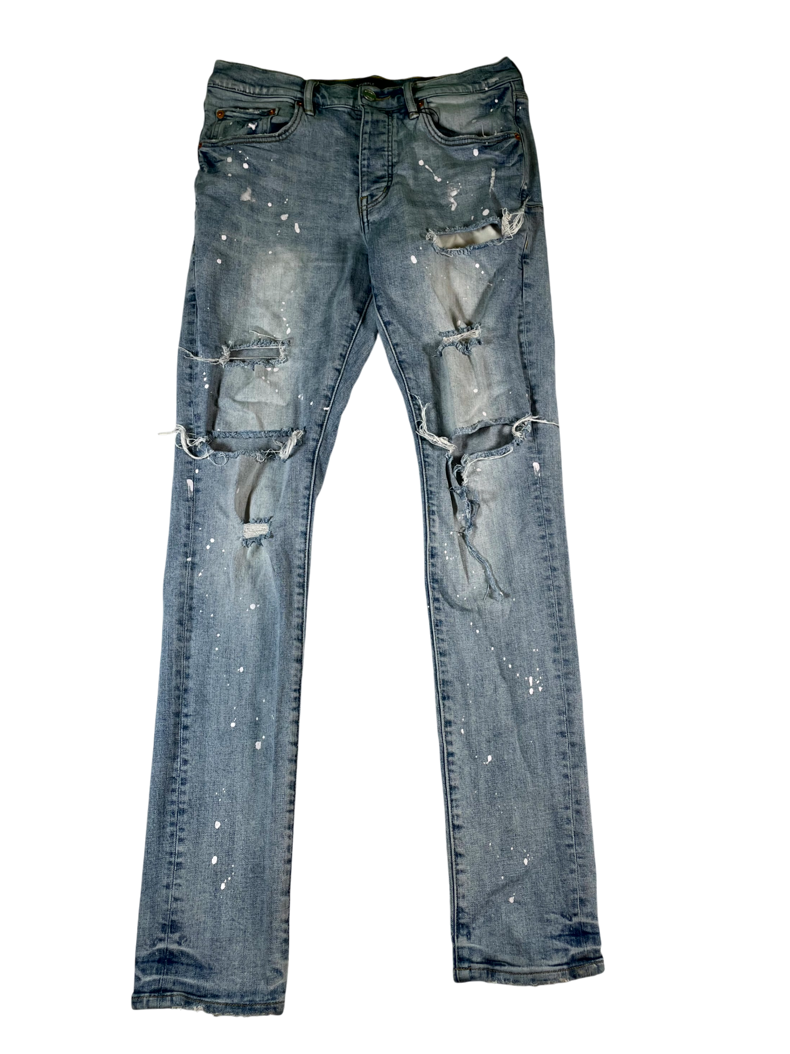 Purple Brand Light Wash Jeans
