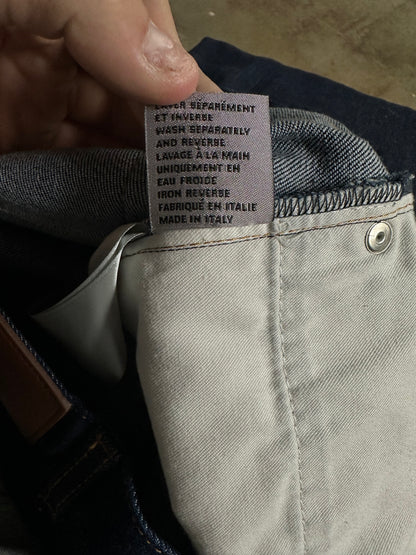 Dior Selvedge Monogram Jeans Used 34