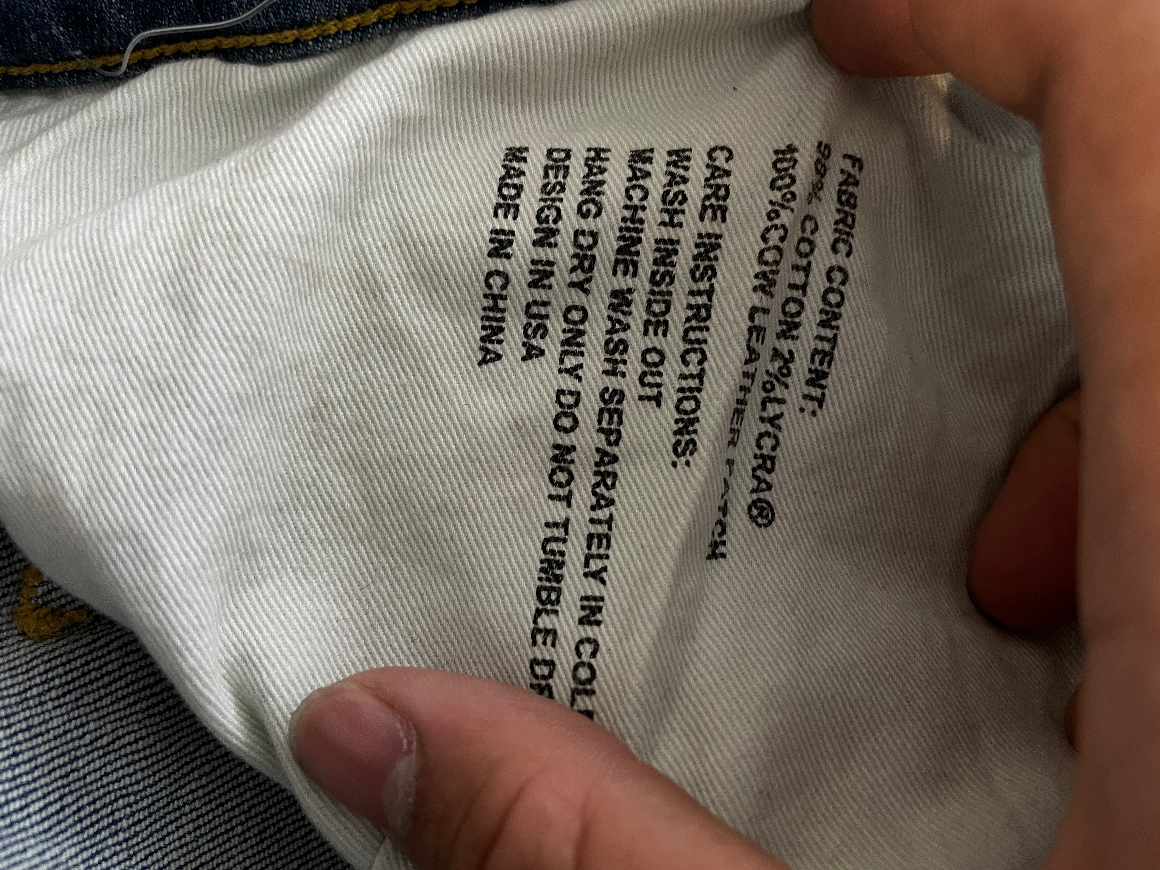 Purple Brand Vintage Wash Splatter Jeans