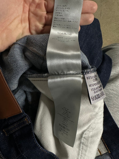 Dior Selvedge Monogram Jeans Used 34