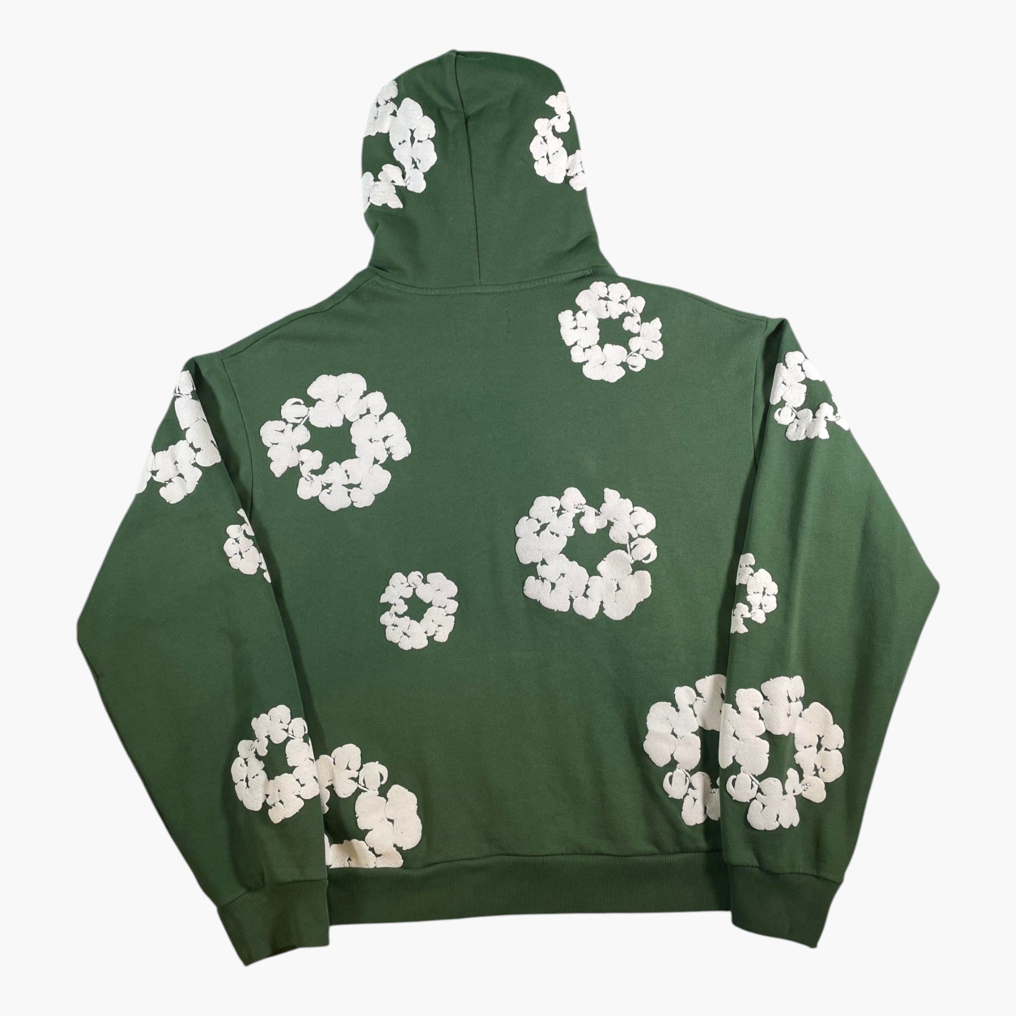 Denim Tears Wreath Green Hoodie