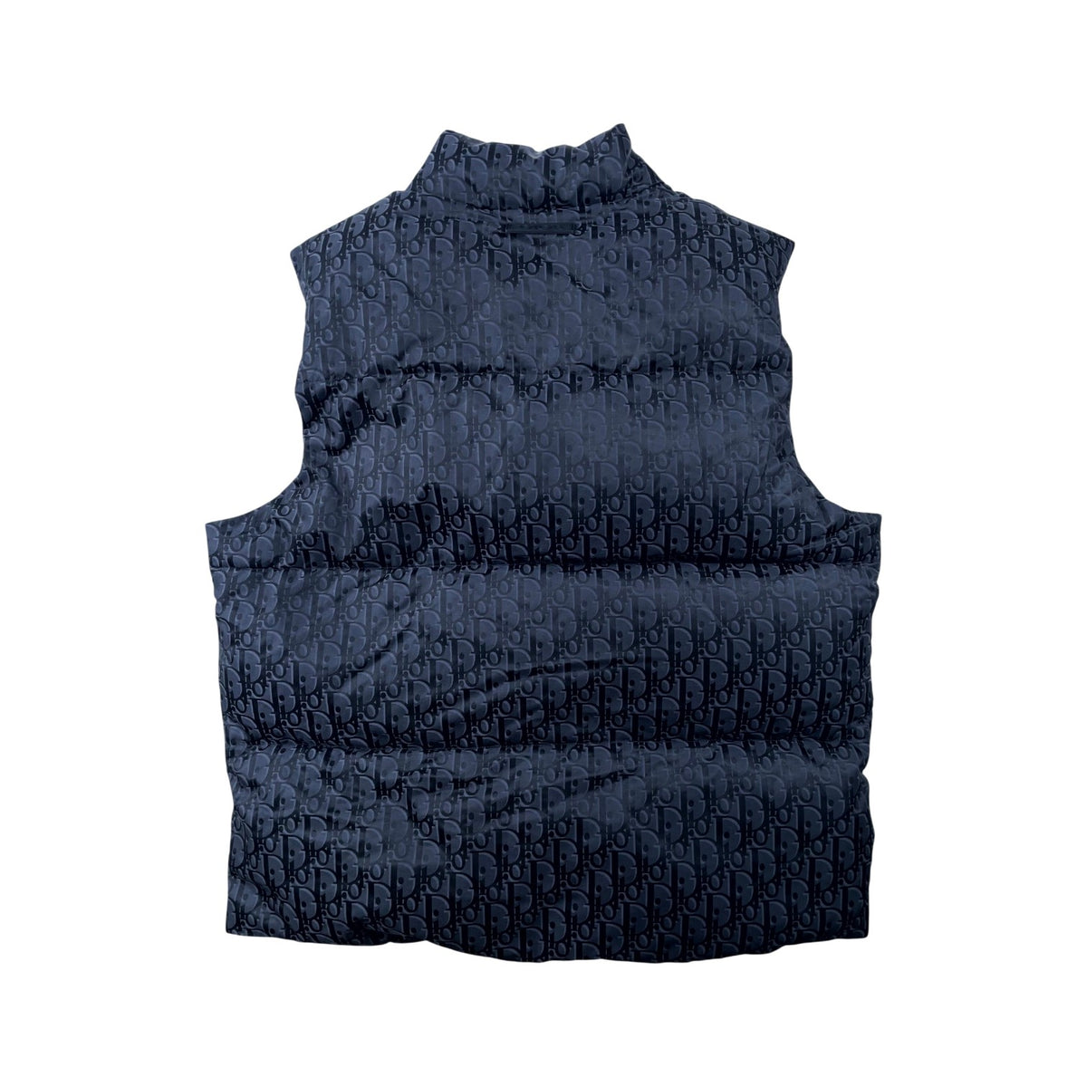 Dior Monogram Button Up Black Vest