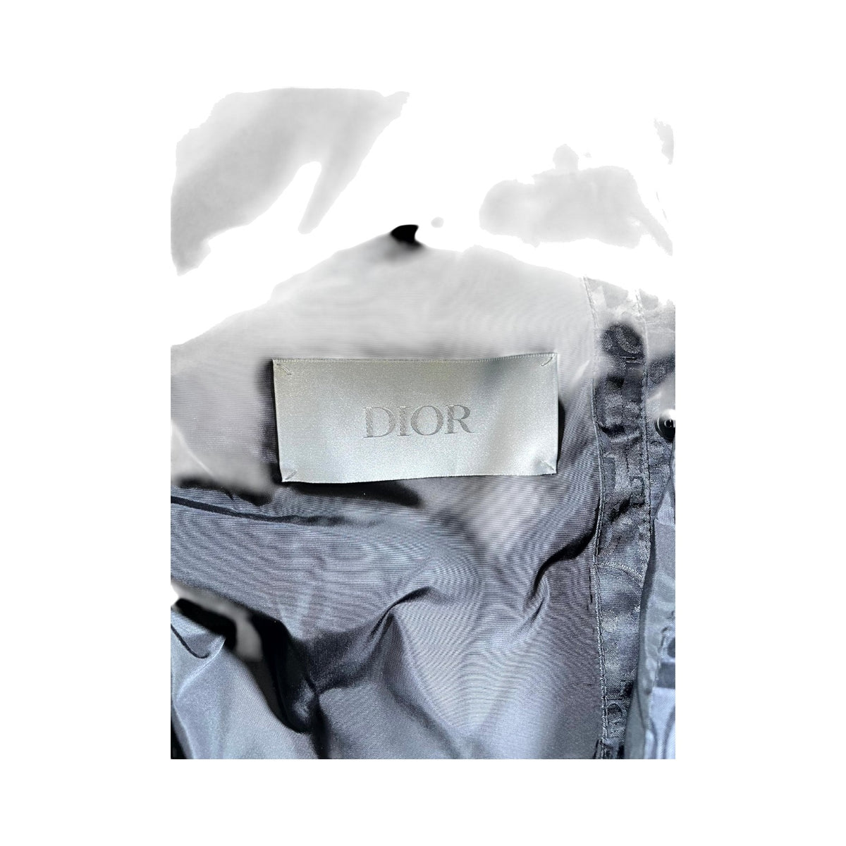 Dior Monogram Button Up Black Vest