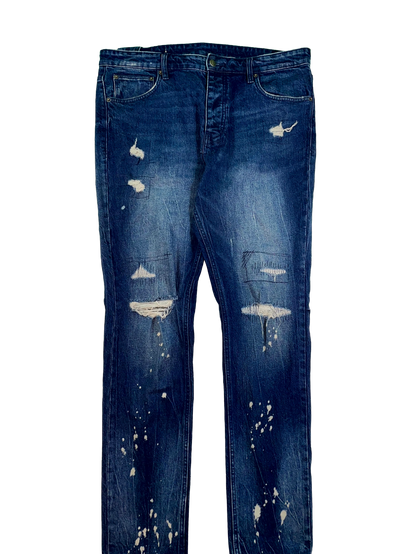 Ksubi Ripped Blue Jeans