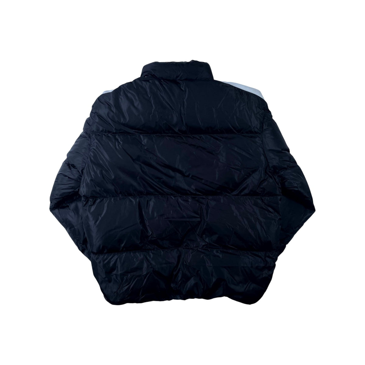 Palm Angels Stripe Black & White Puffer Jacket