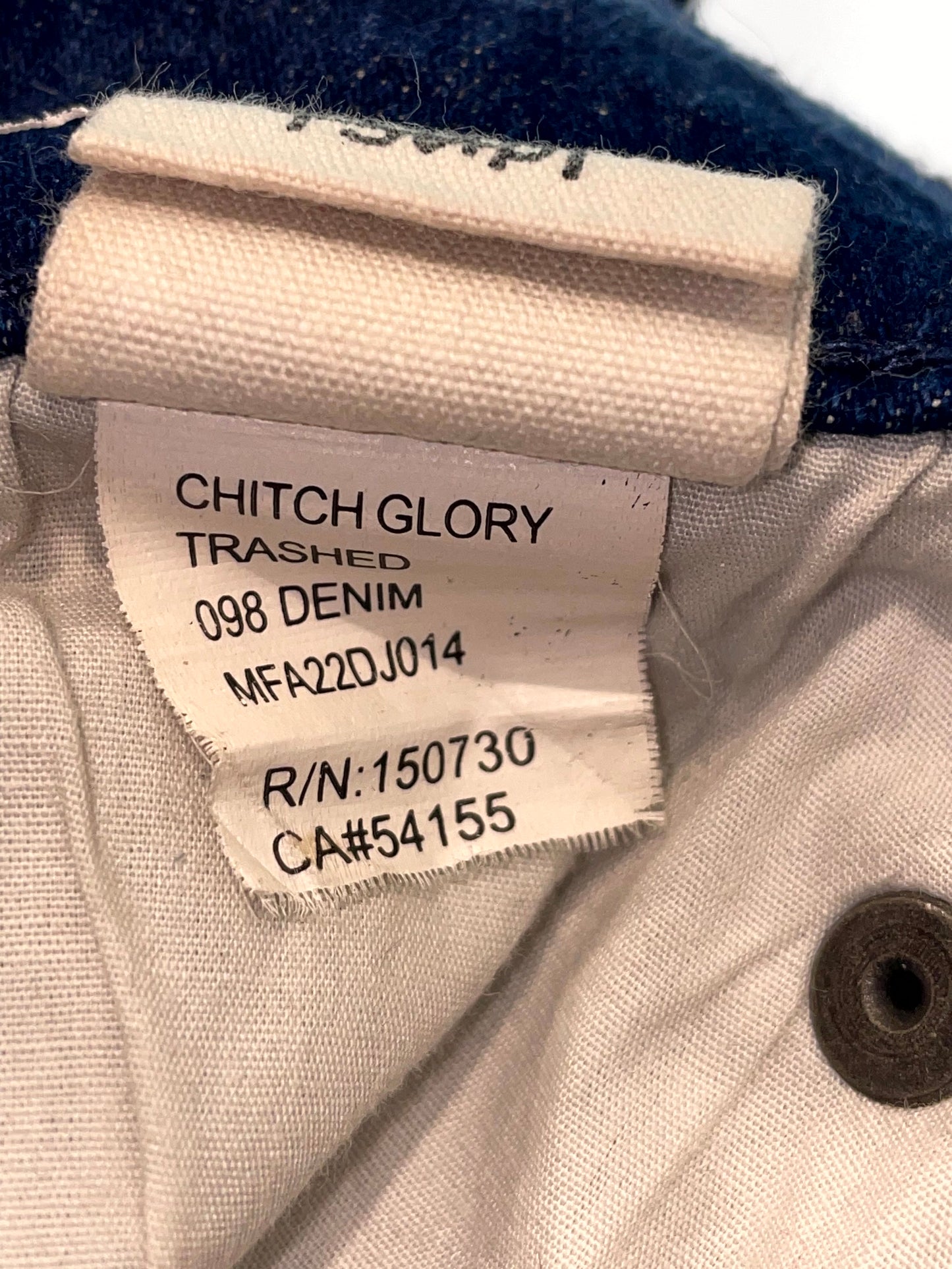 Ksubi Ripped Blue Jeans