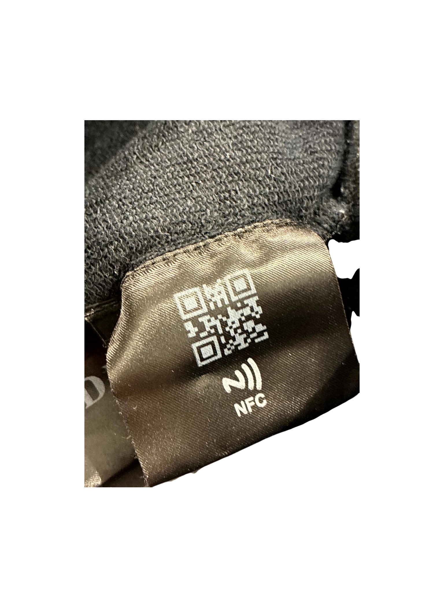 Prada Nylon Zip Up Black Hoodie