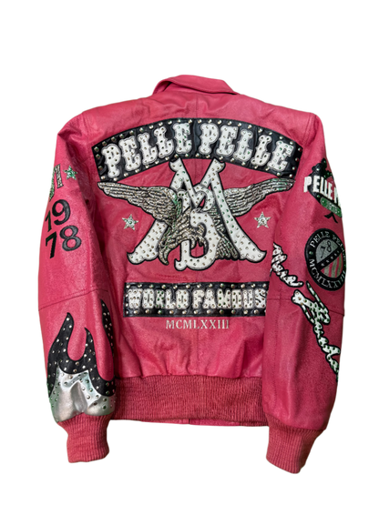 Pelle Pelle Pink Leather Jacket