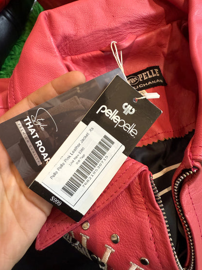 Pelle Pelle Pink Leather Jacket