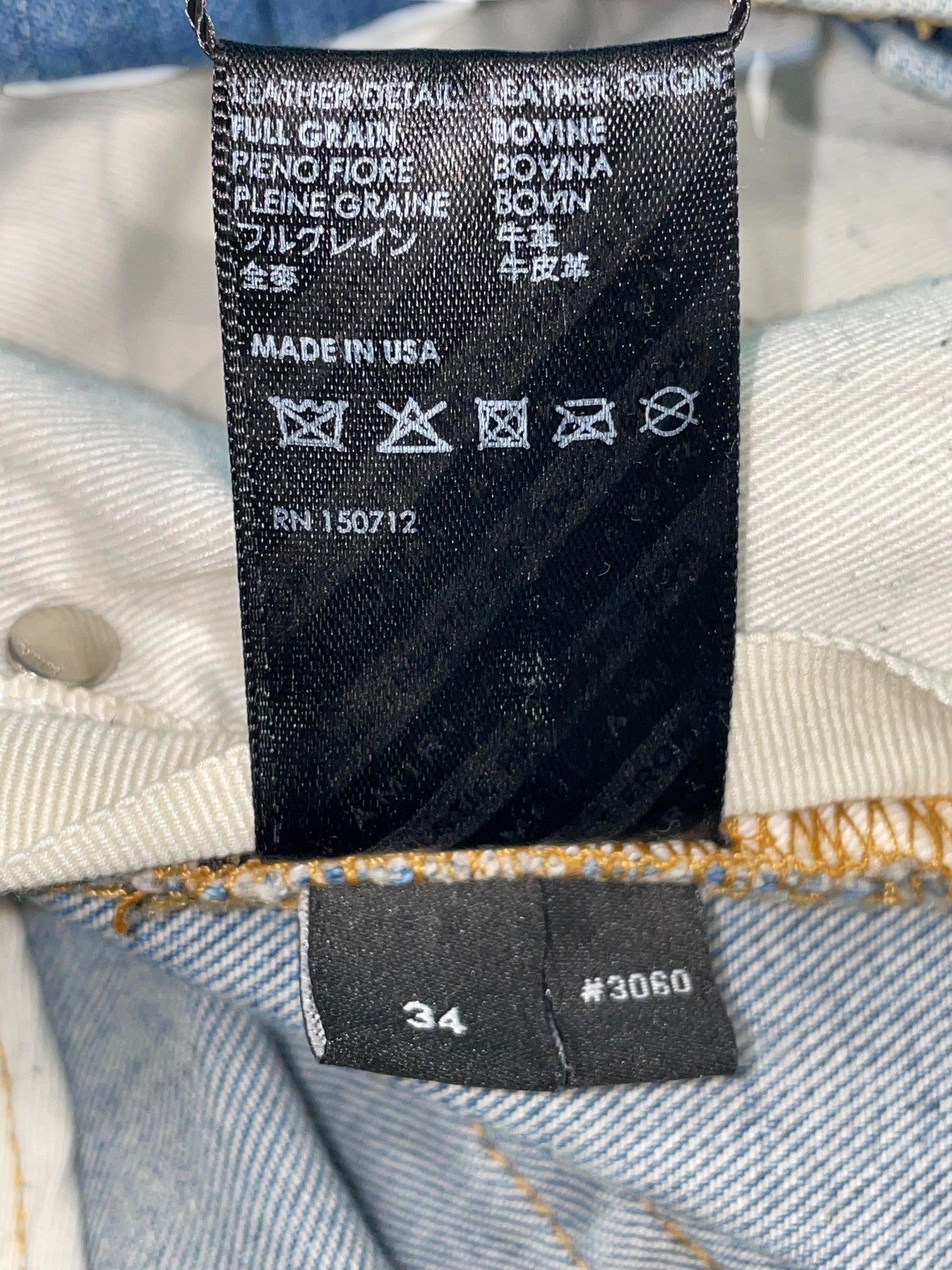 Amiri Clay Side Logo Jeans