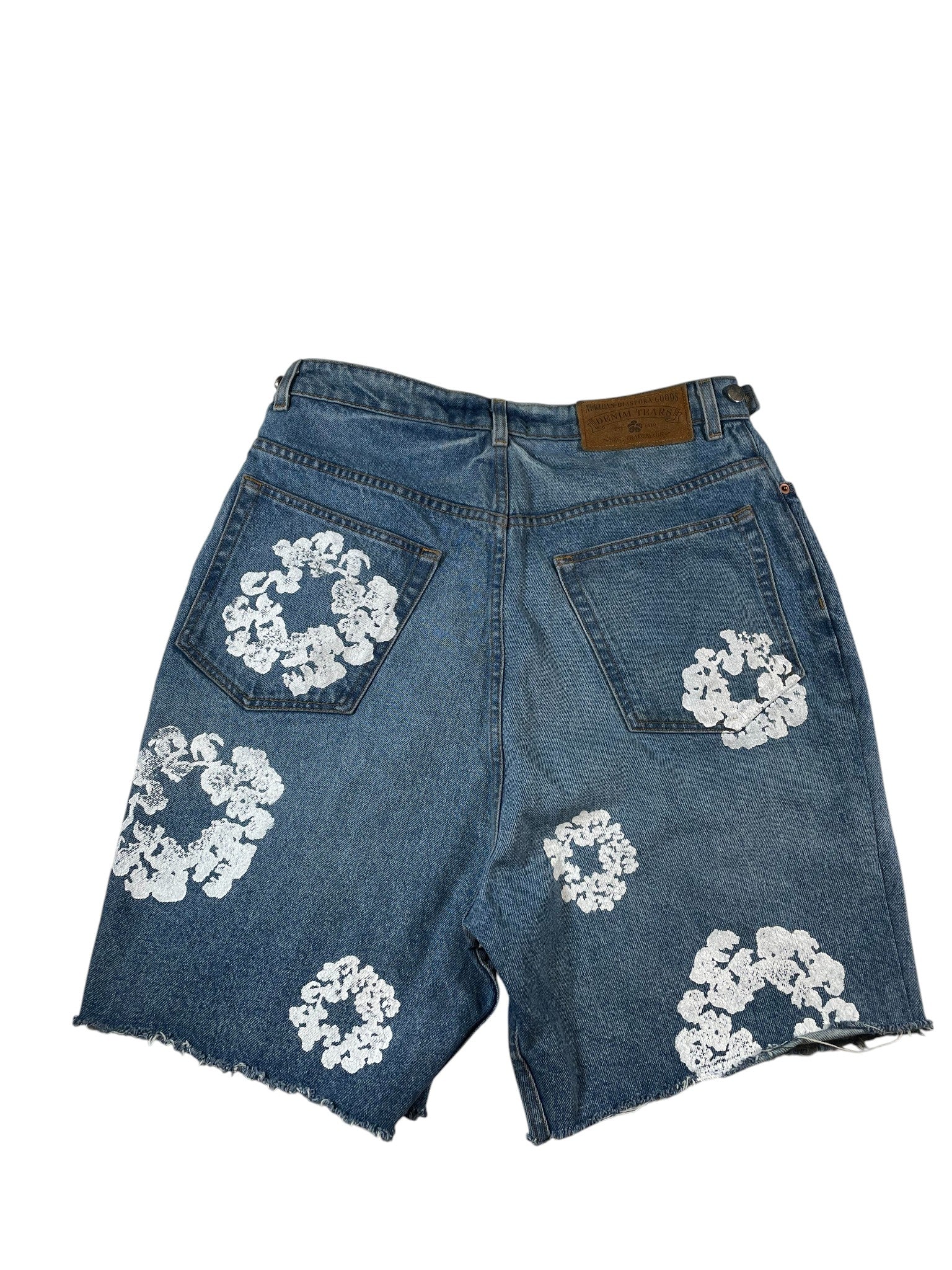 Denim Tears Light Wash Jean Shorts