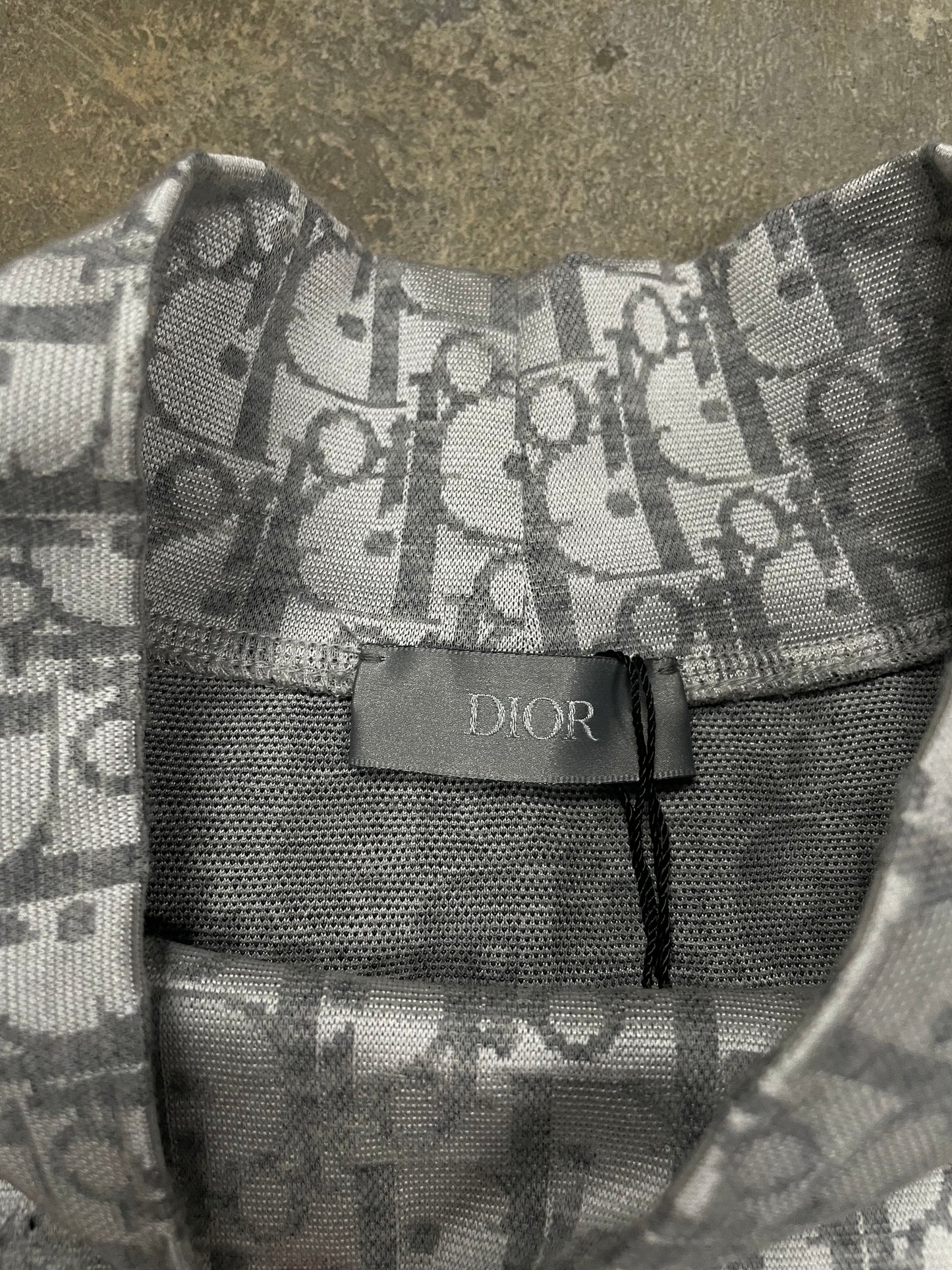 Dior Oblique Longsleeve Grey Used XL