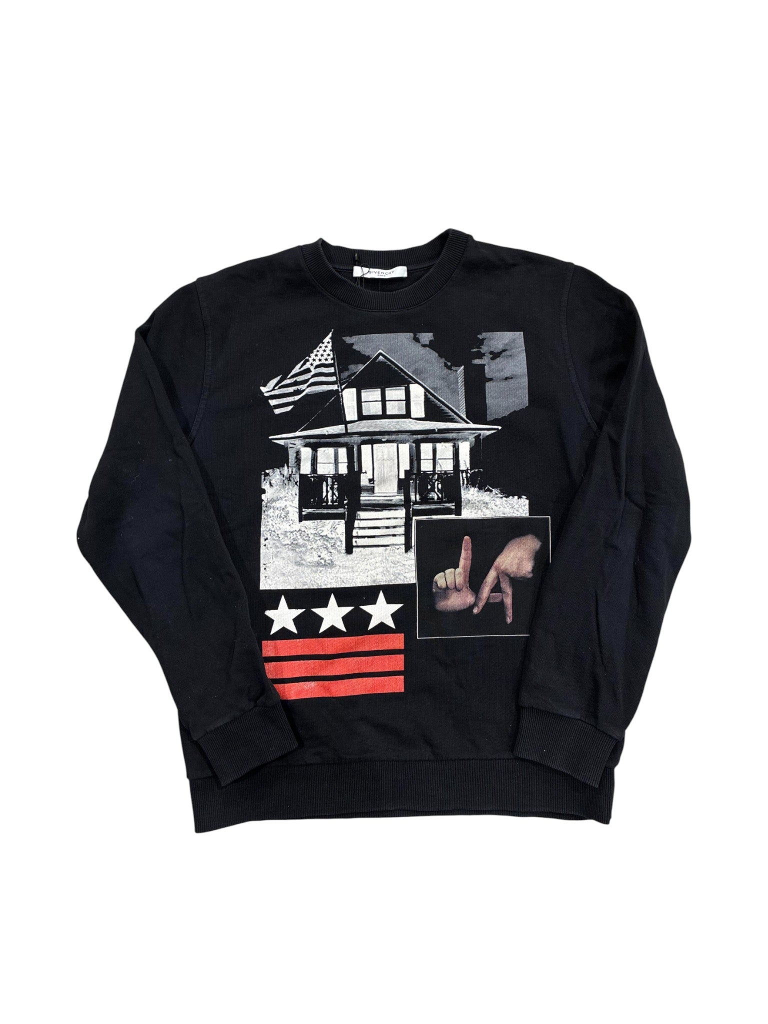 Givenchy Black Crewneck