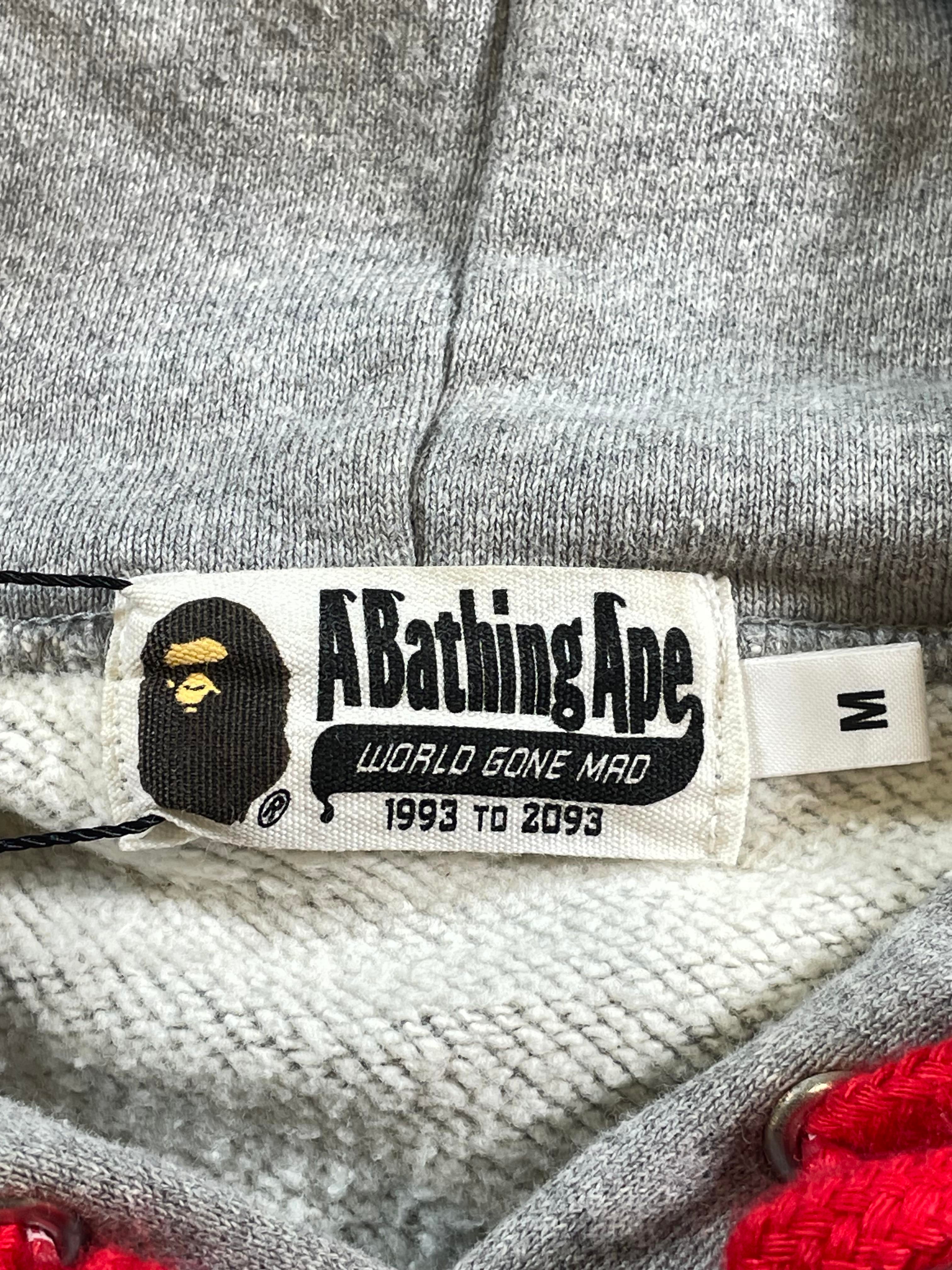 BAPE Marvel Lil Boat Grey Hoodie