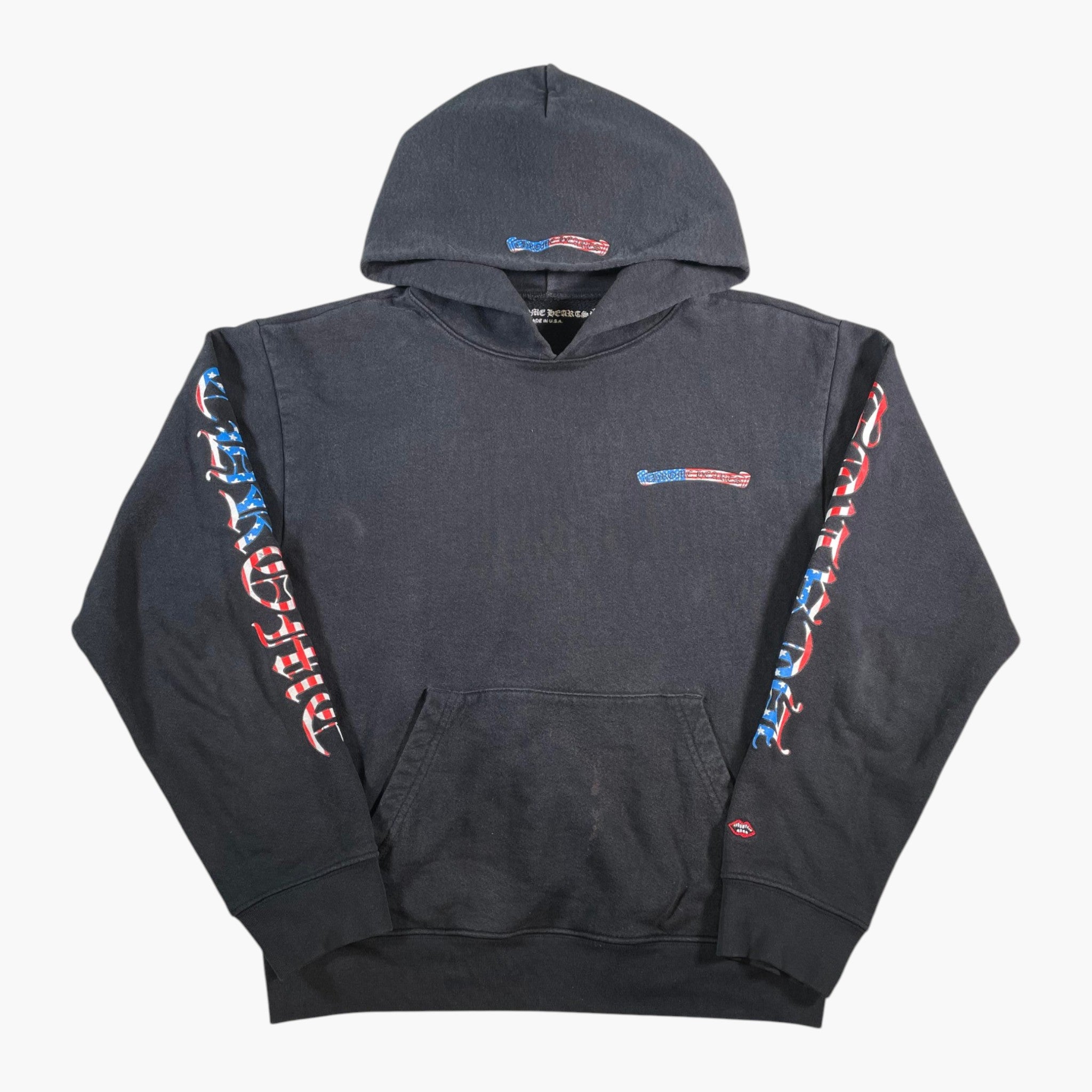 Chrome Hearts Matty Boy USA Scroll Black Hoodie