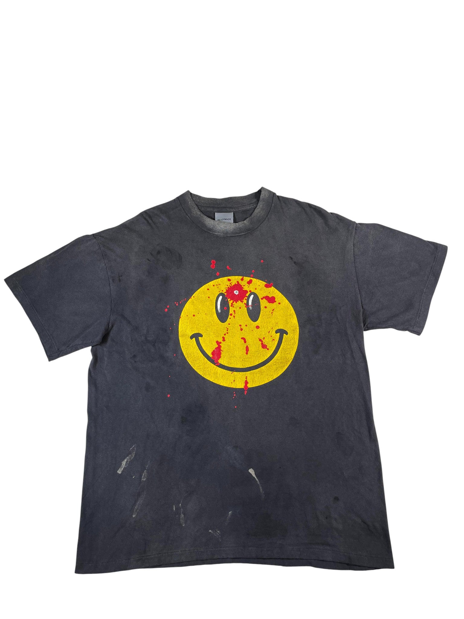 Saint Michael 'Readymade Smile' Grey Tee