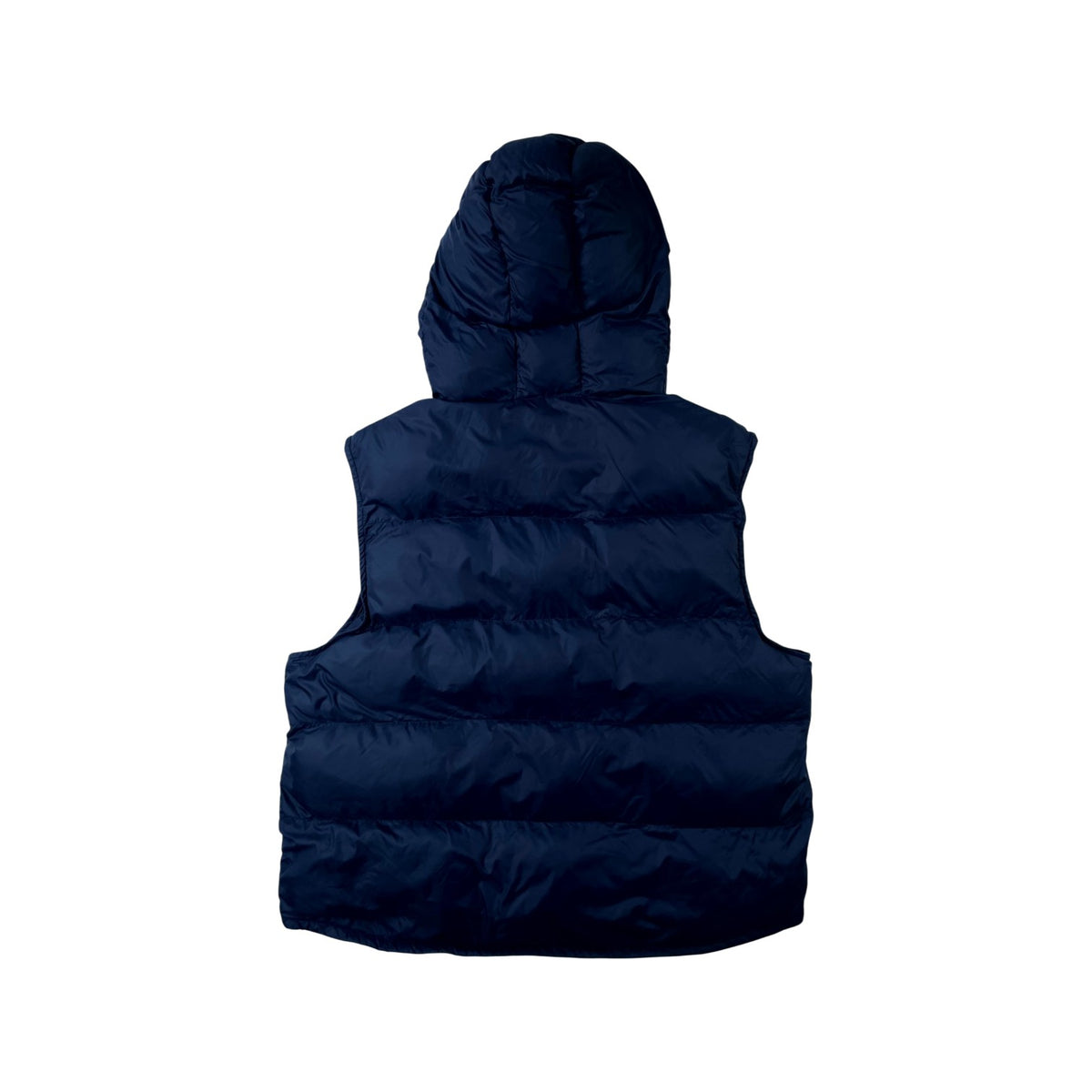 Celine CC Logo Navy Puffer Vest