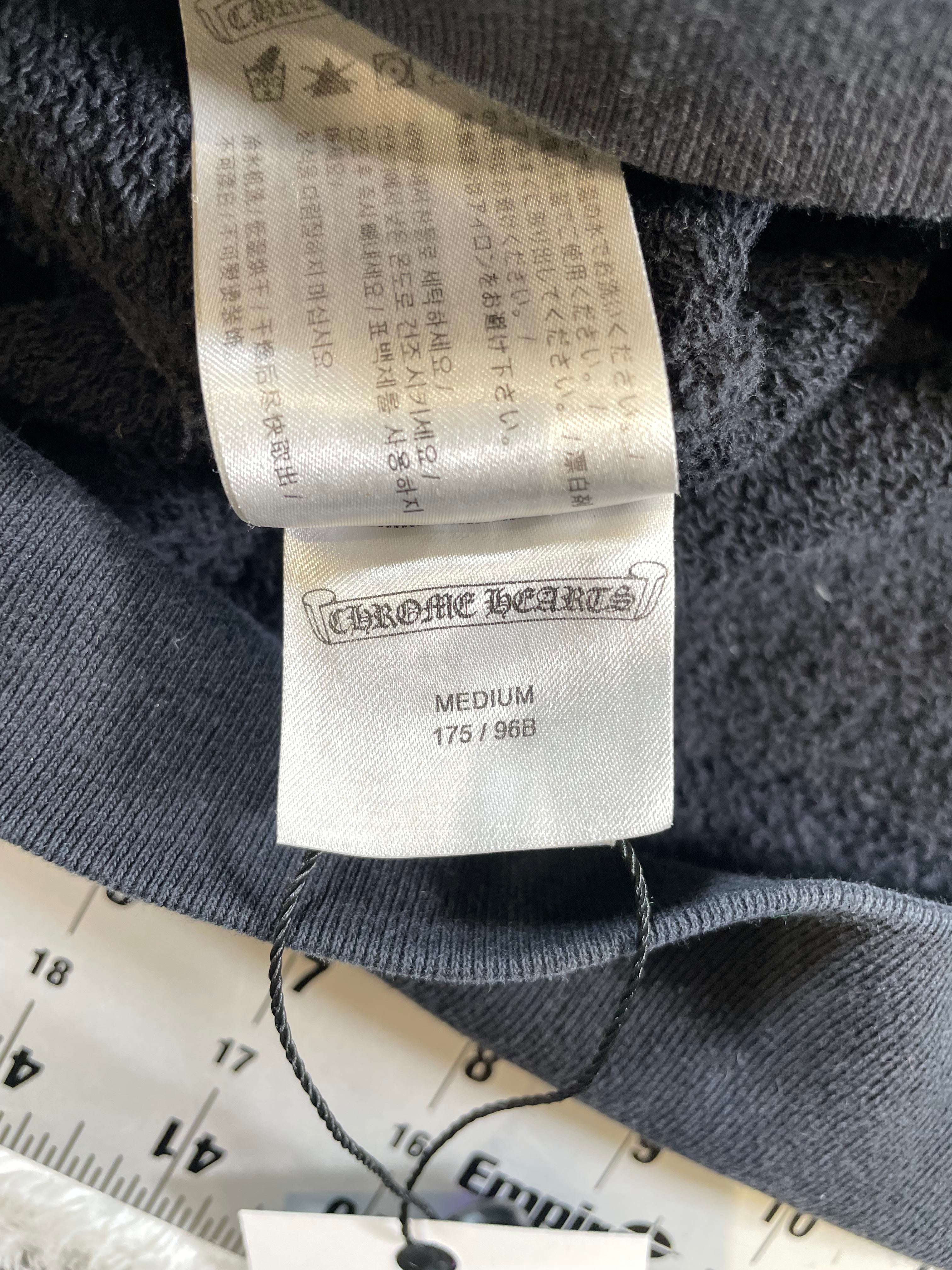 Chrome Hearts Matty Boy USA Scroll Black Hoodie