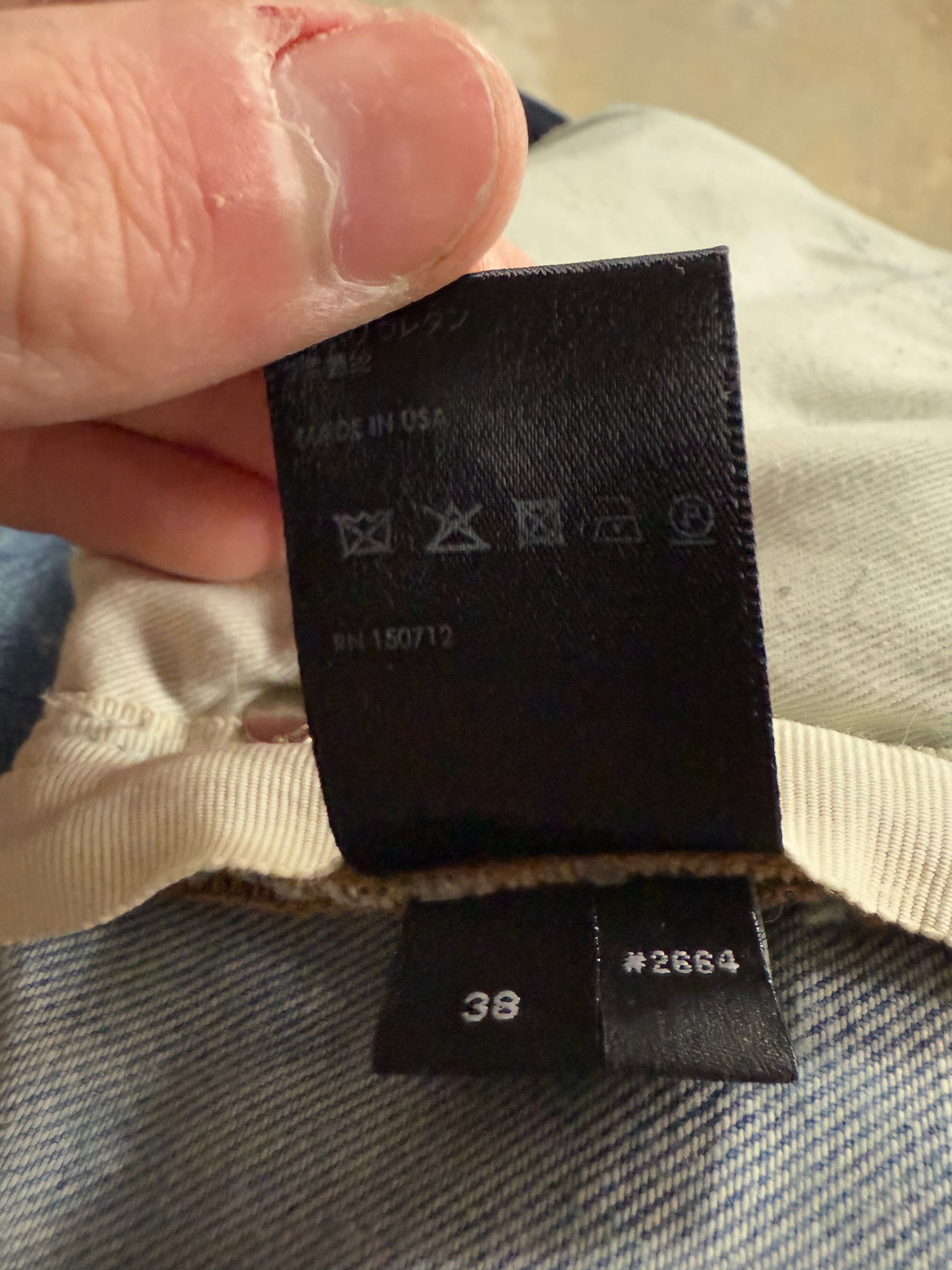 Amiri MX1 Black Blue Paisley 38 Used