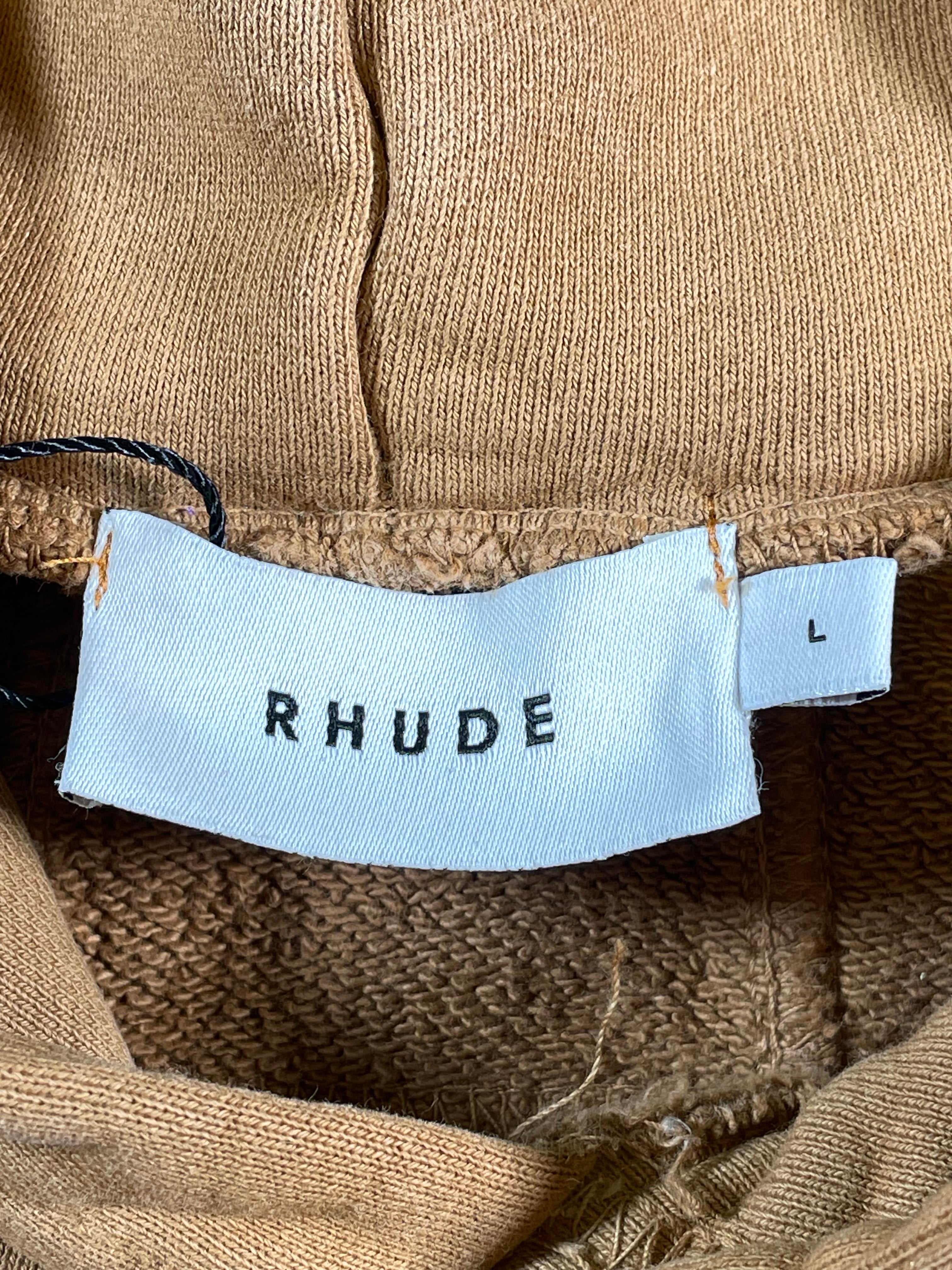 Rhude Classique Brown Hoodie