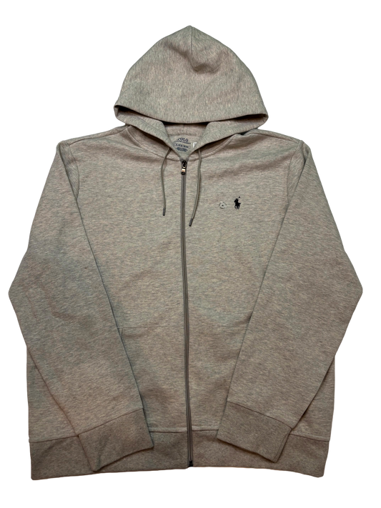 Polo Grey Black Zip Up