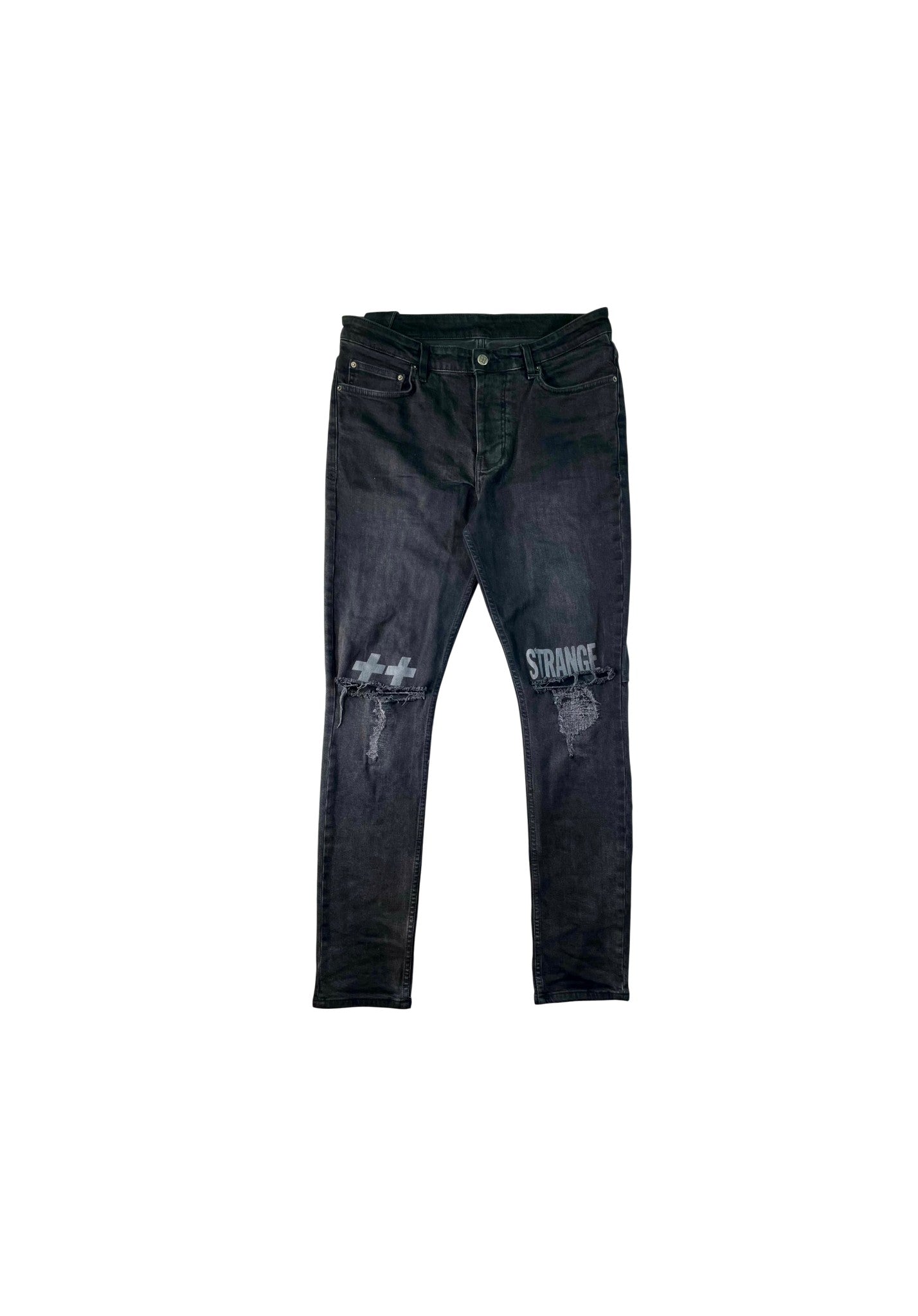 Ksubi Ripped Grey Jeans