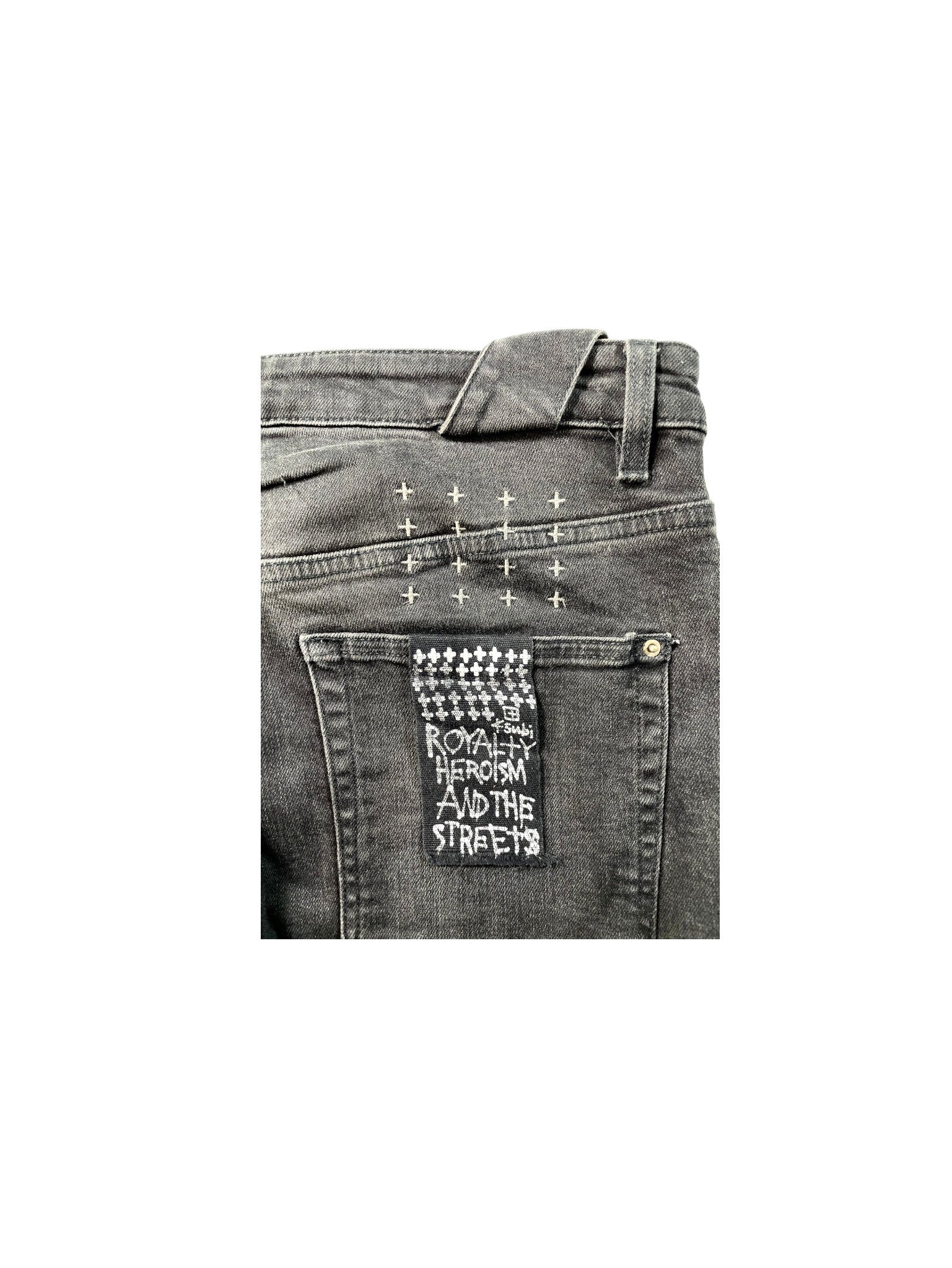 Ksubi Ripped Grey Jeans