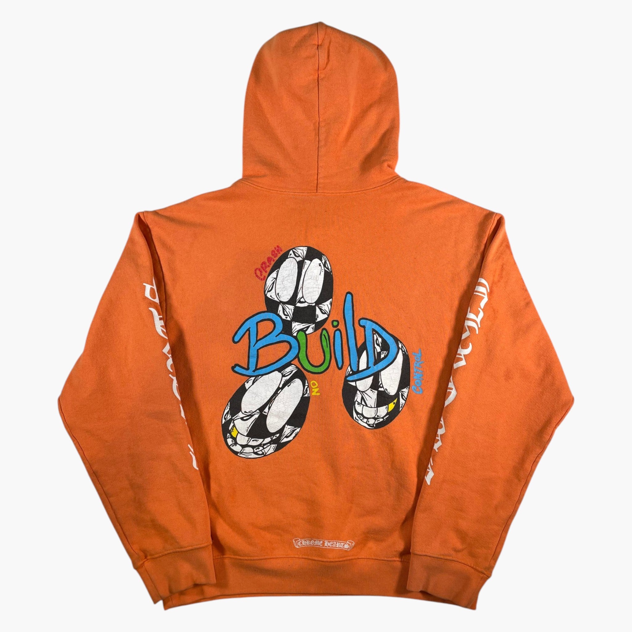 Chrome Hearts Matty Boy Orange Link Build Hoodie