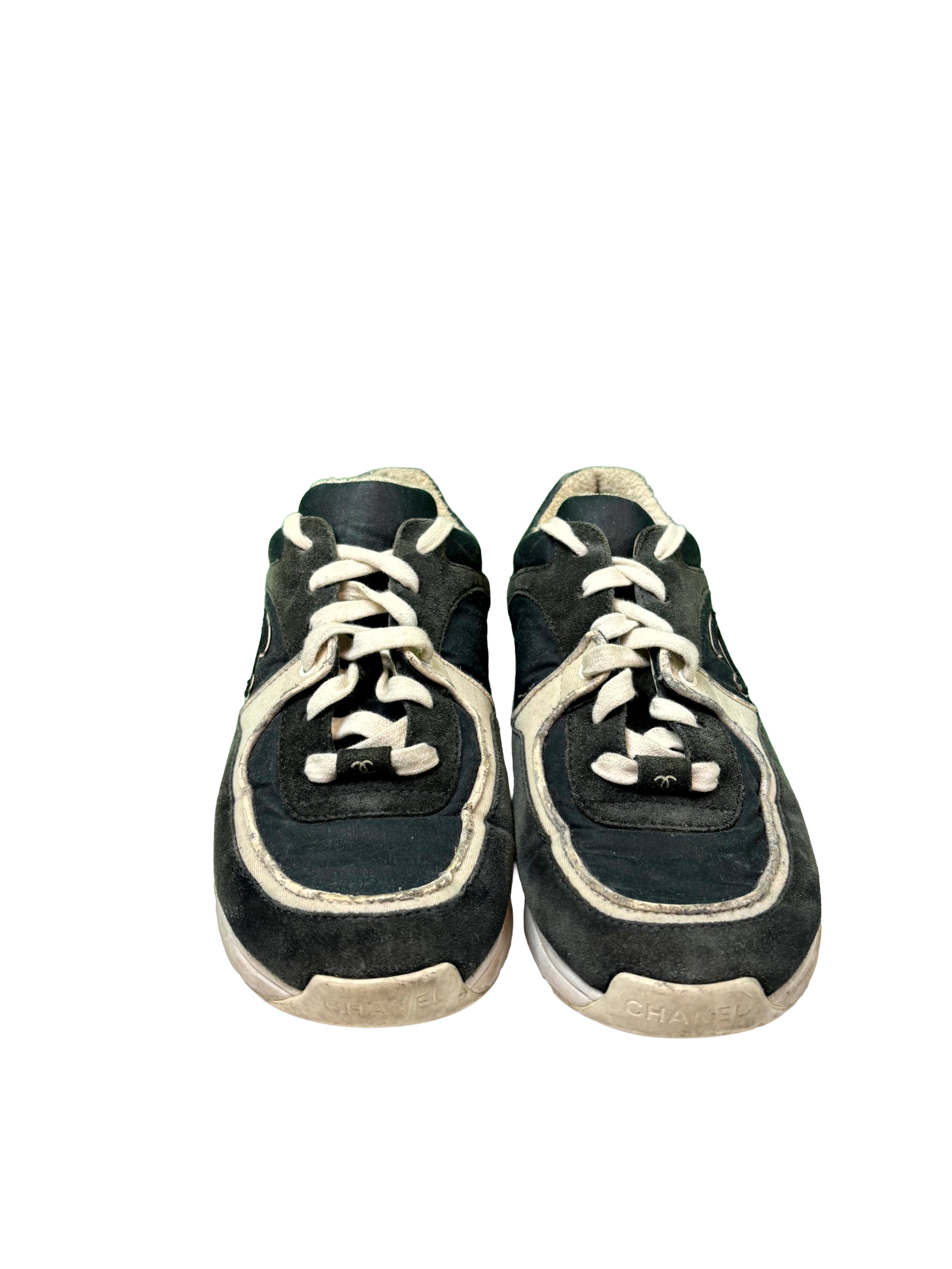 Chanel CC Charcoal Gray Runner