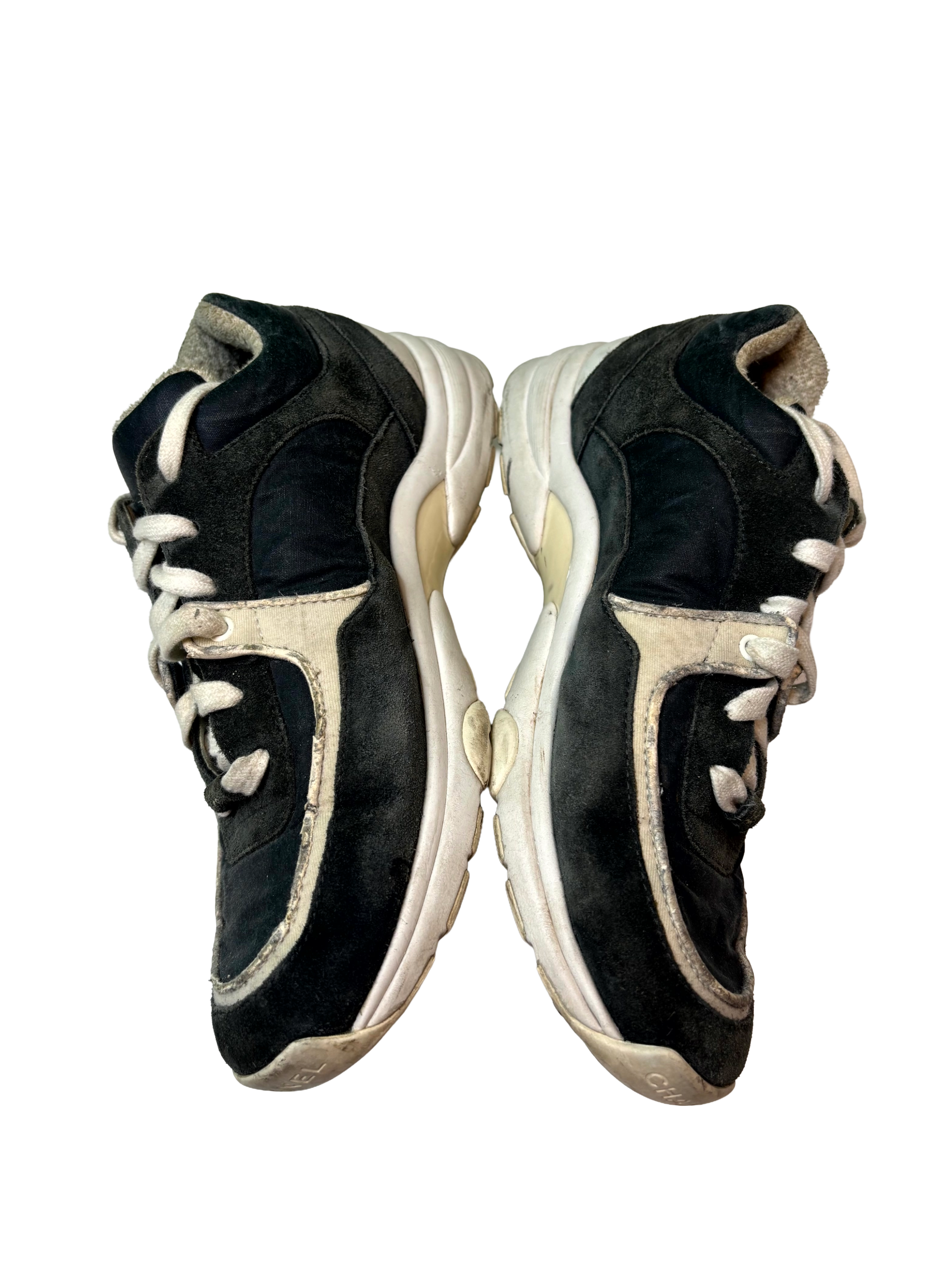 Chanel CC Charcoal Gray Runner