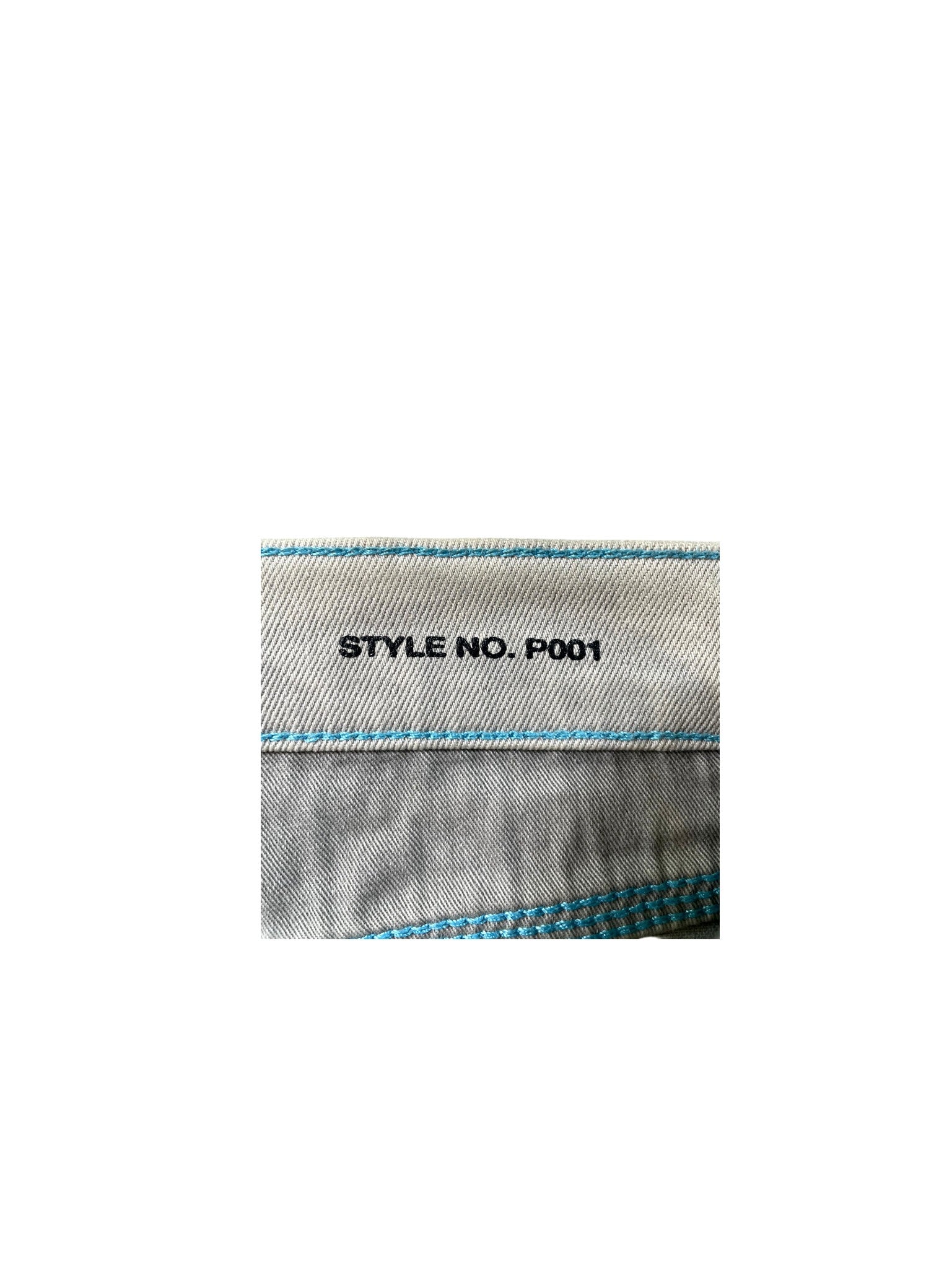 Purple Brand Outline Grey & Blue Jeans
