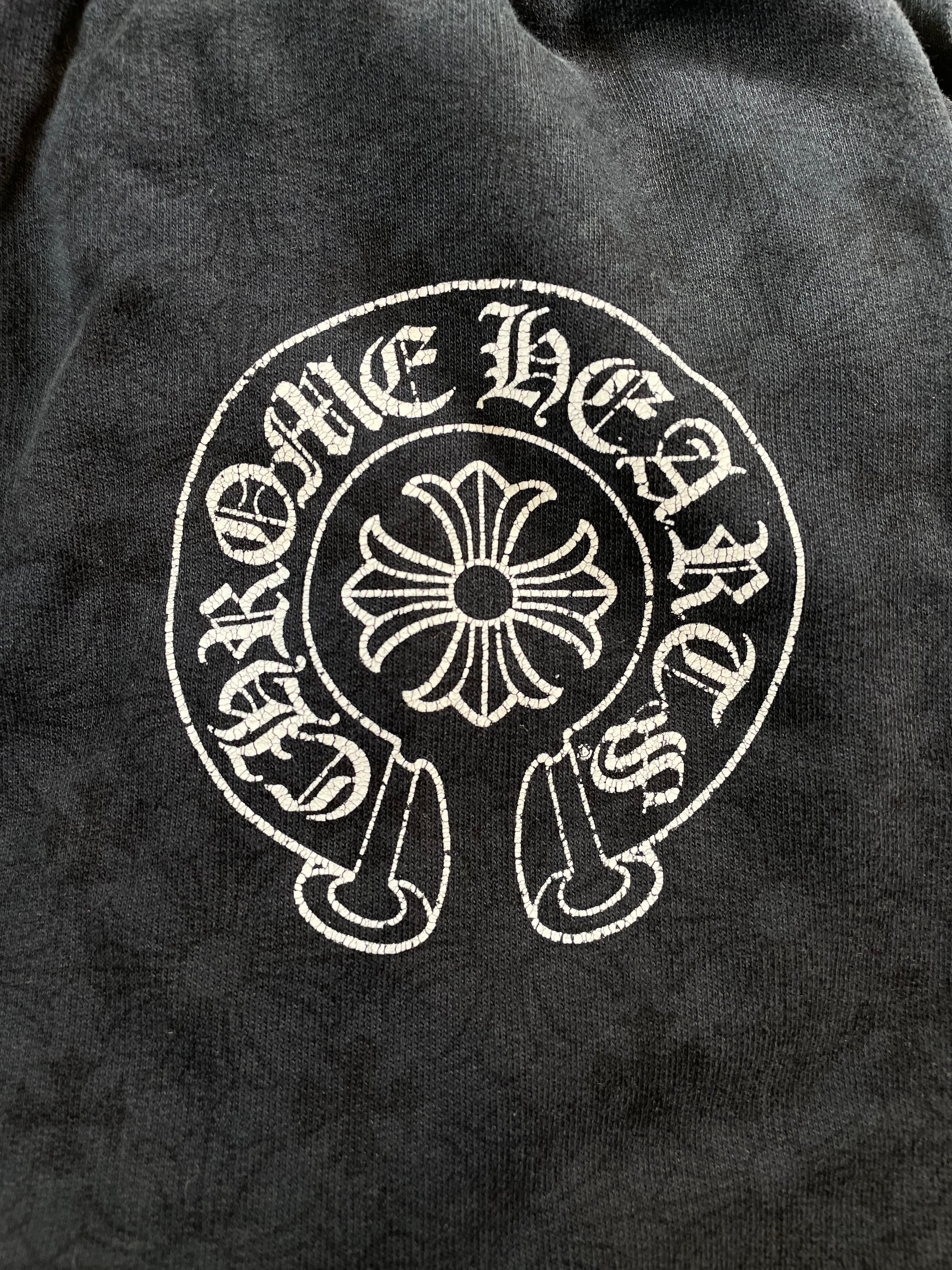 Chrome Hearts Monogram Horseshoe (With Pockets) Black Sweats
