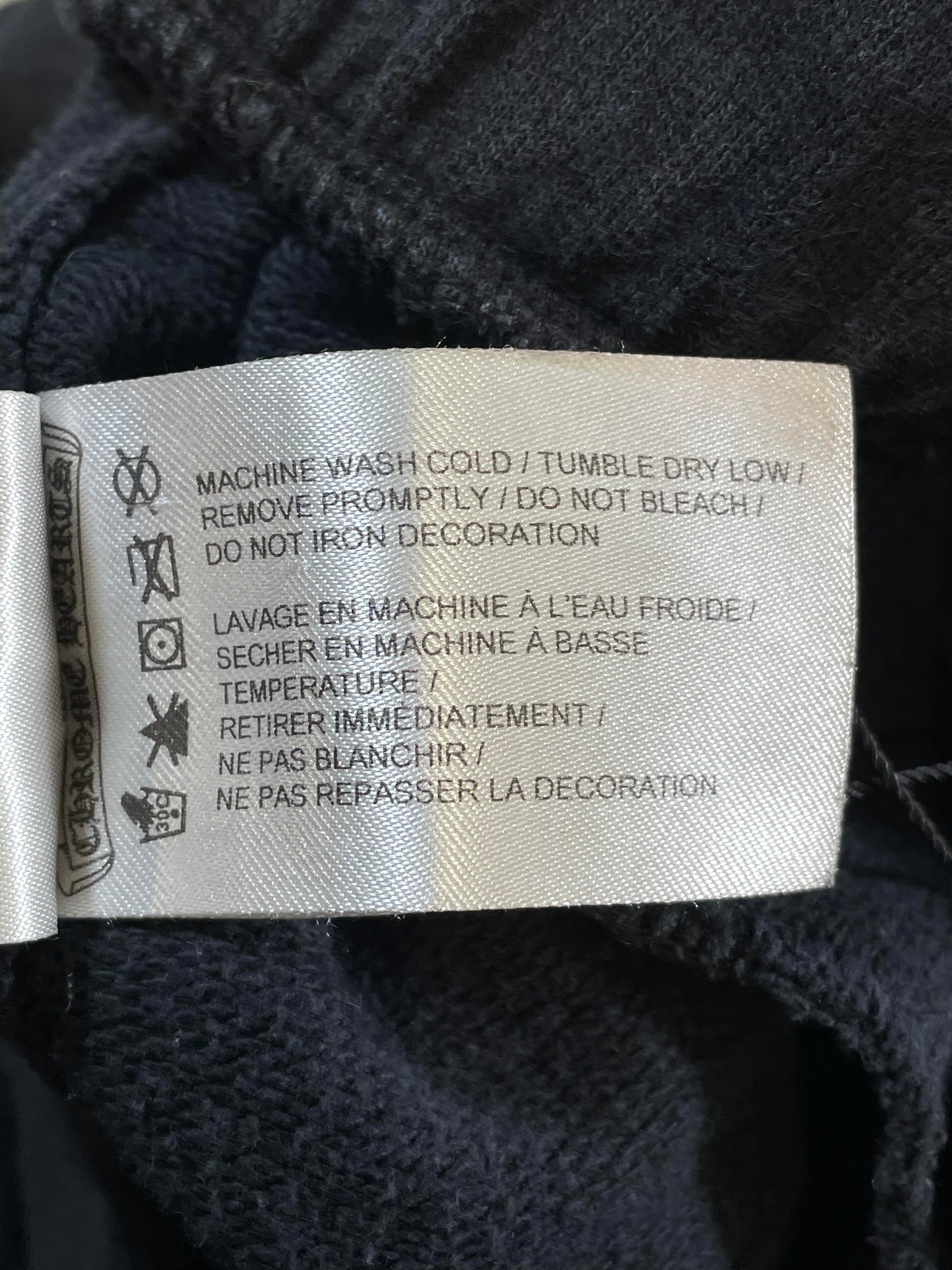 Chrome Hearts Monogram Horseshoe (With Pockets) Black Sweats