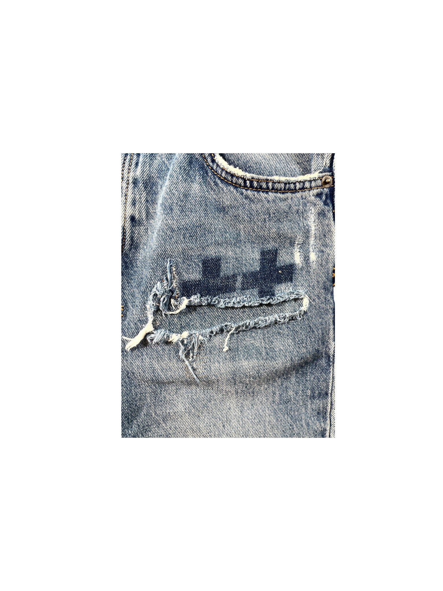 Ksubi Ripped Light Wash Jeans