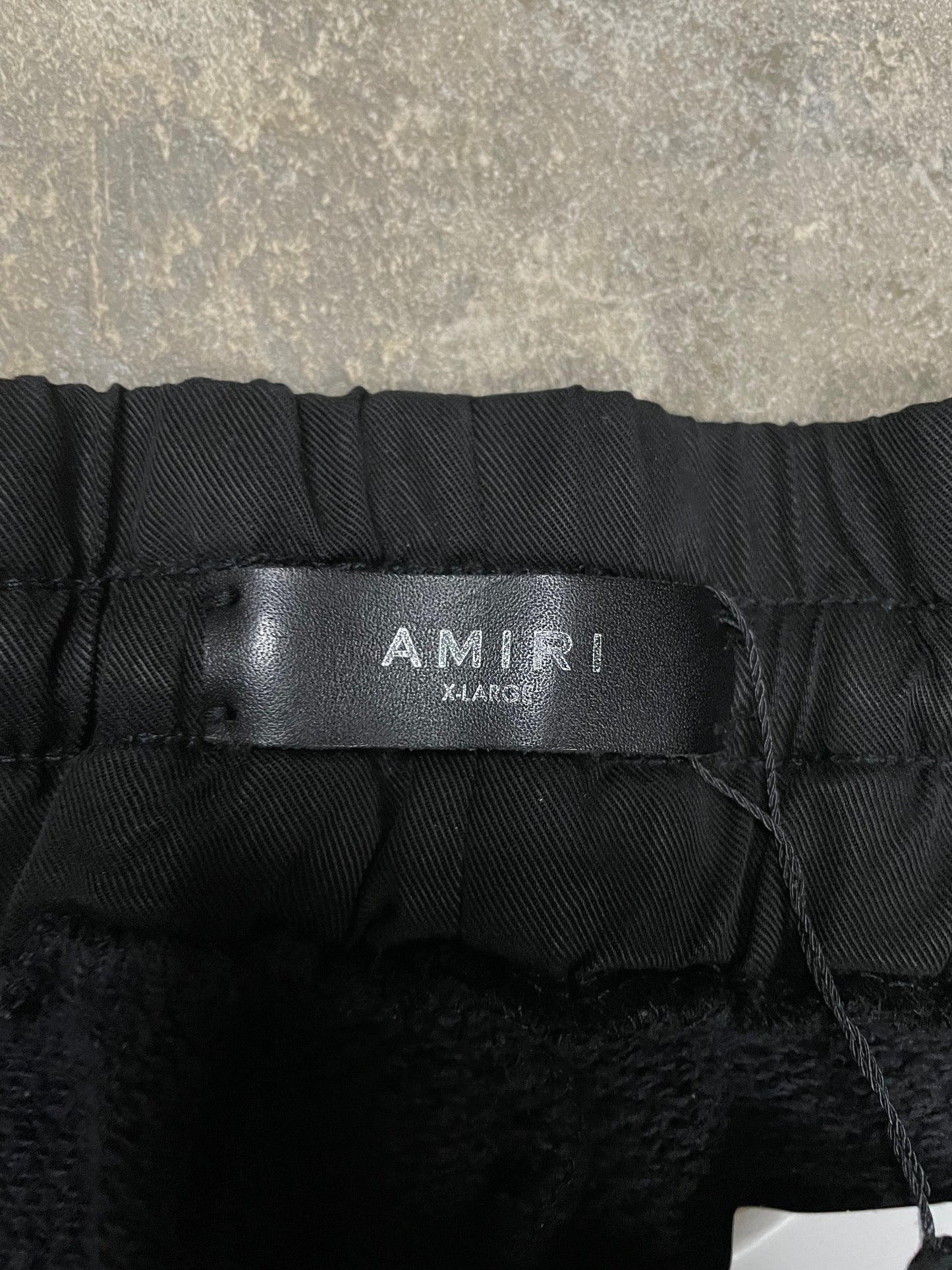 Amiri Sweats Black Distressed Used XL