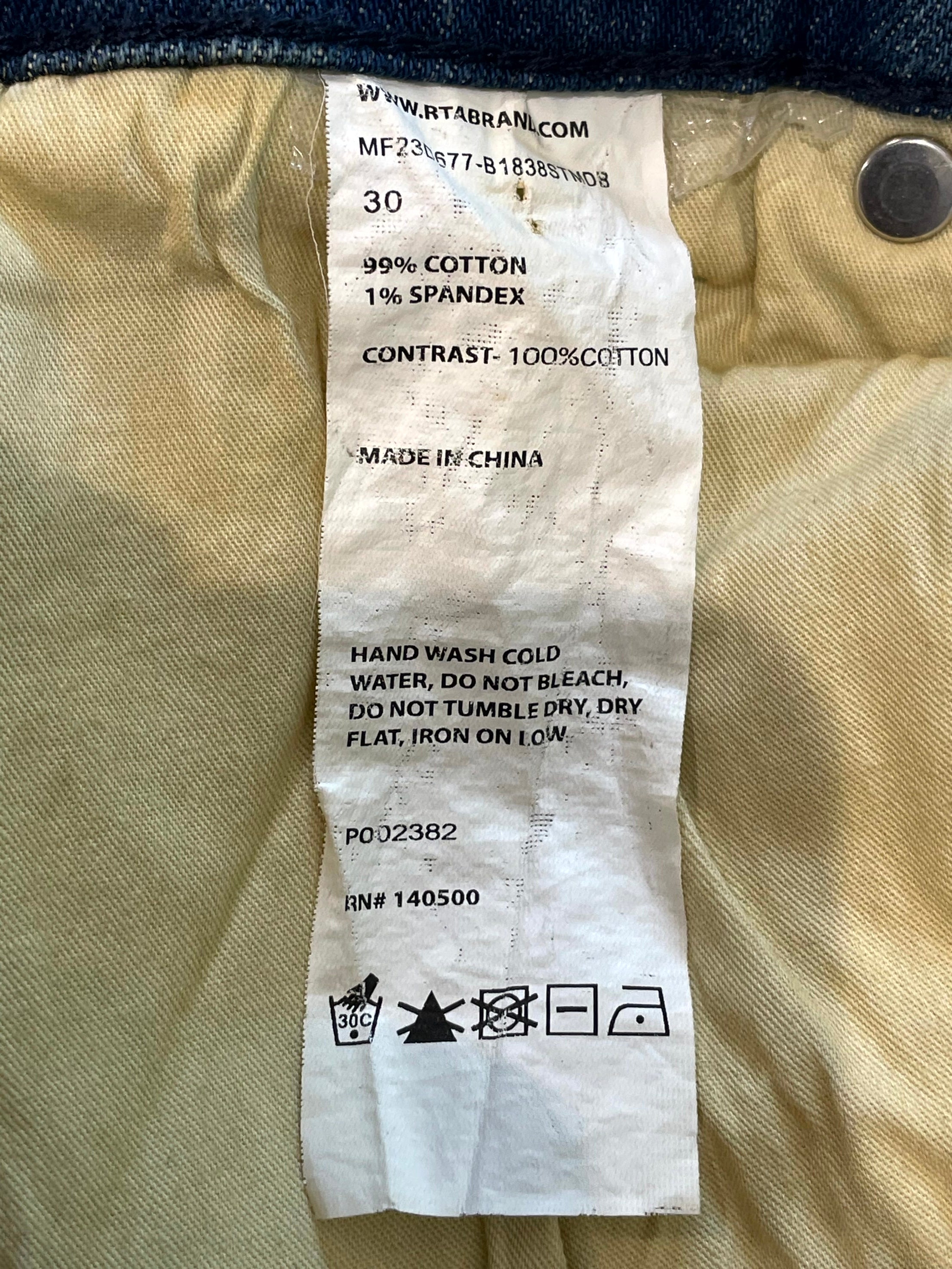 RTA Light Wash Jeans