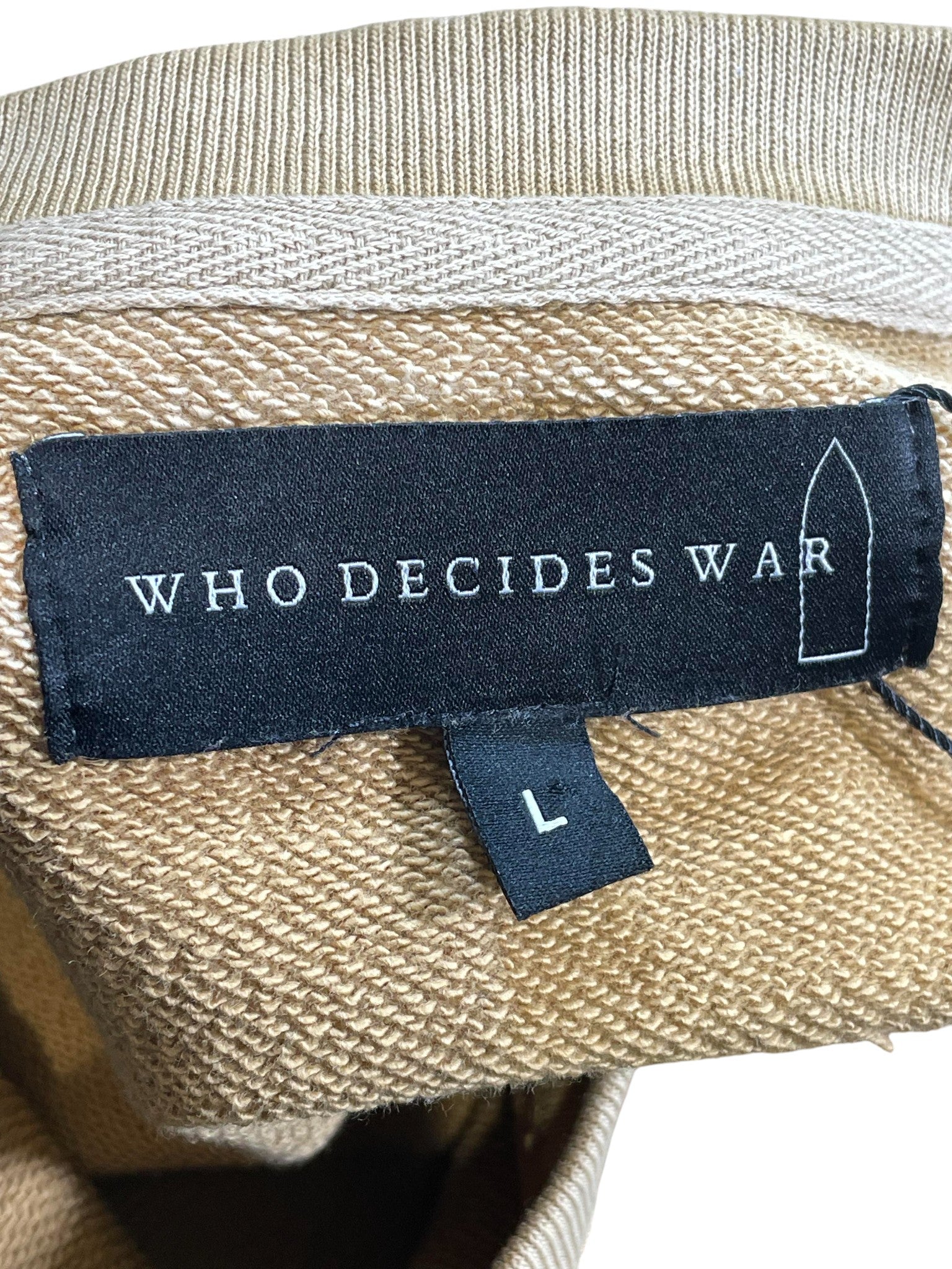 Who Decides War 'Chalice' Tan Crewneck