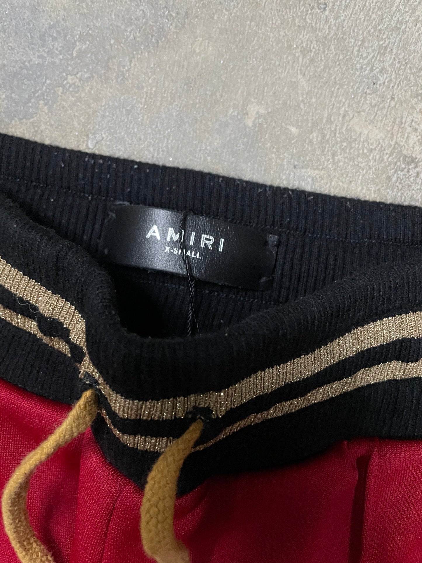 Amiri Lovers Track Pants Red XS Used