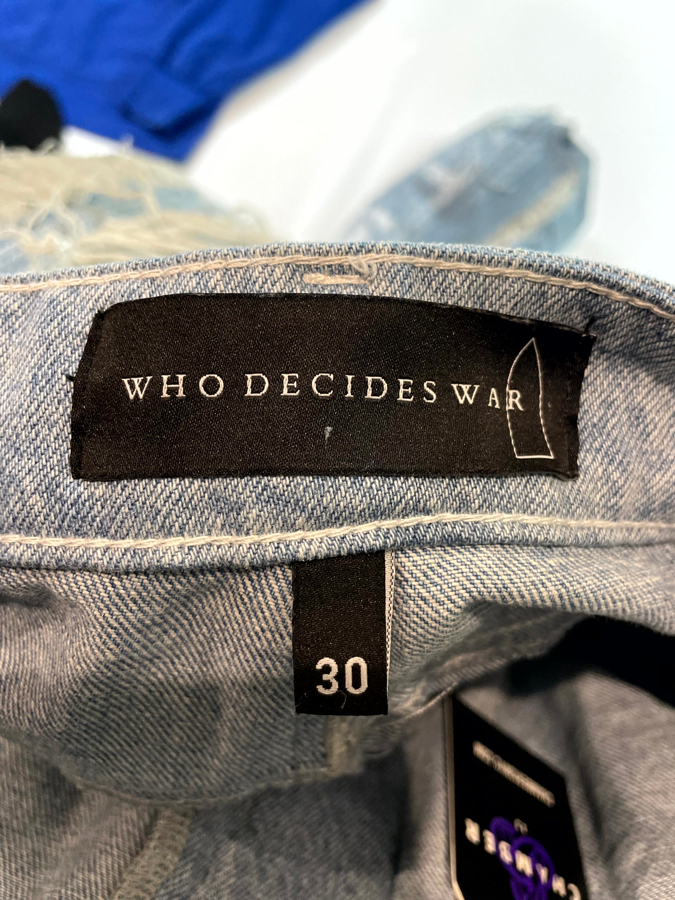 WDW Moto Denim Ligth Wash Jeans