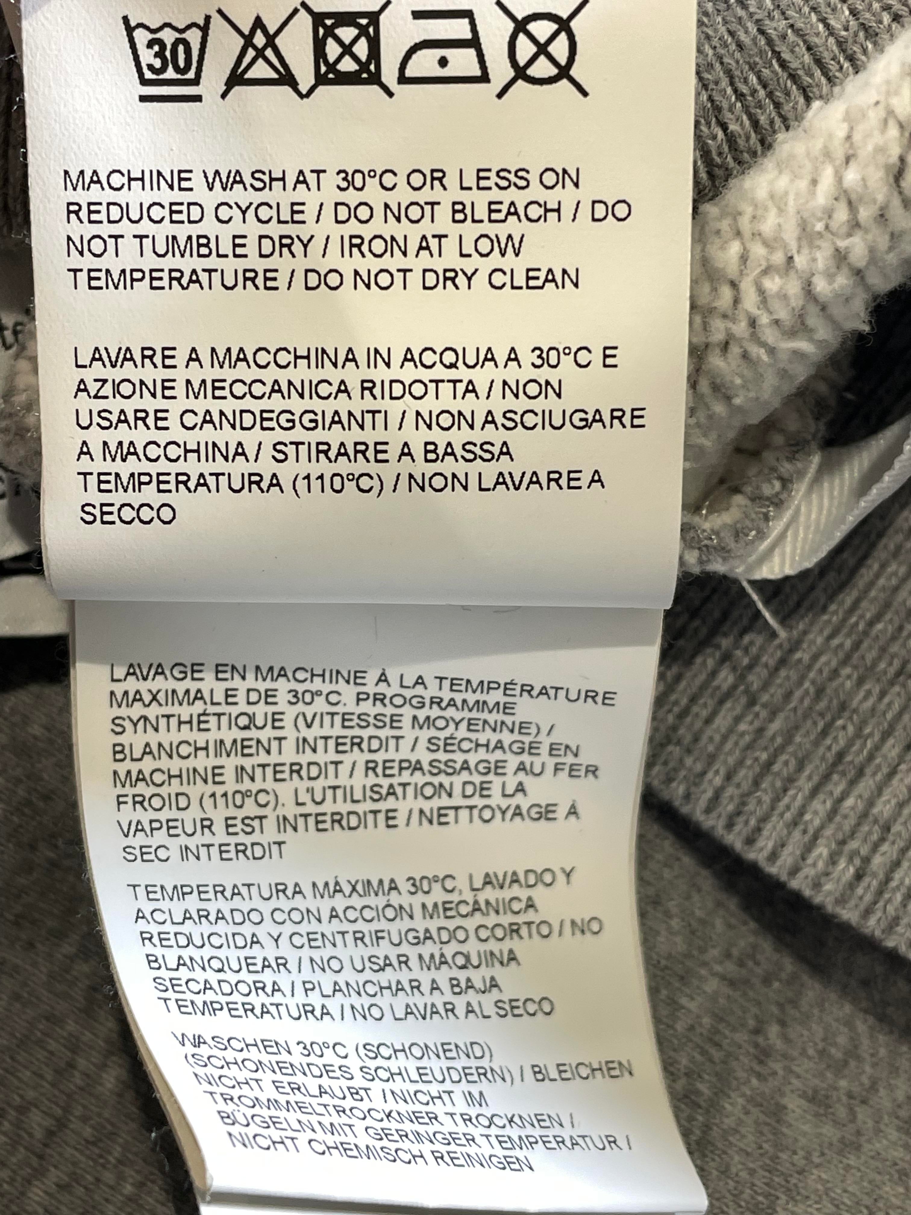 Off White Liquid Arrows Grey & Blue Hoodie