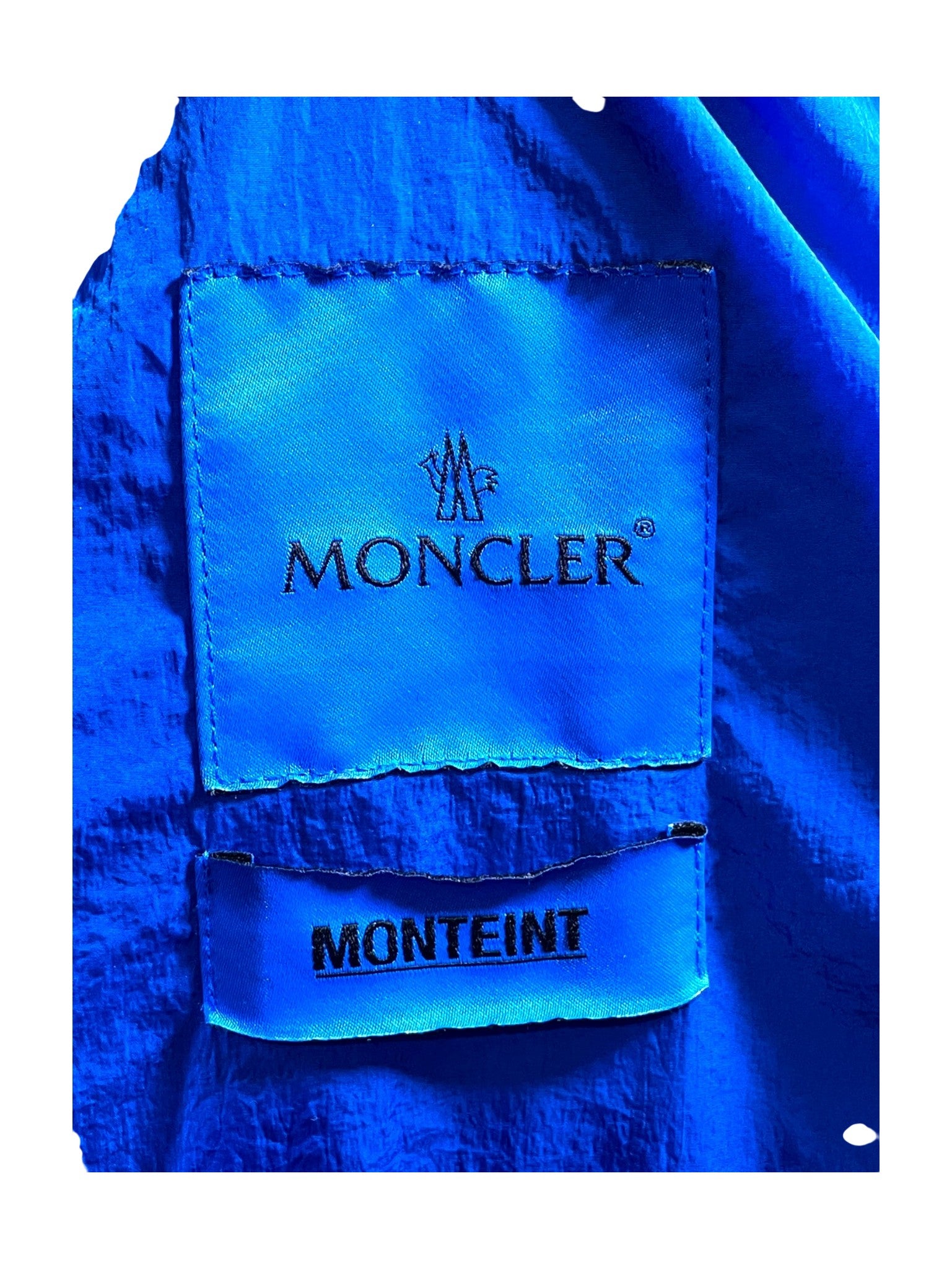 Moncler "Montcla Windbreaker" Blue Jacket