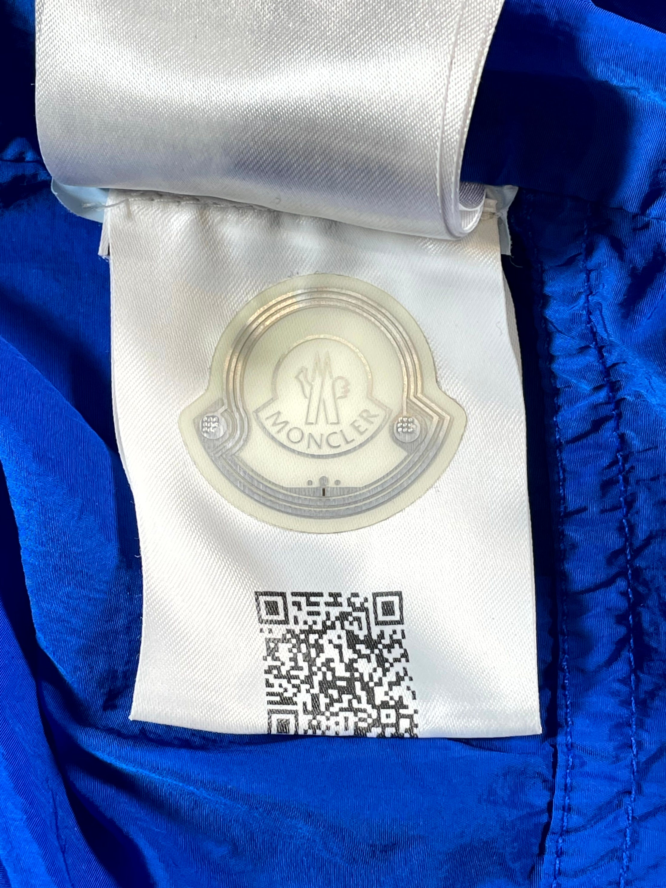 Moncler "Montcla Windbreaker" Blue Jacket