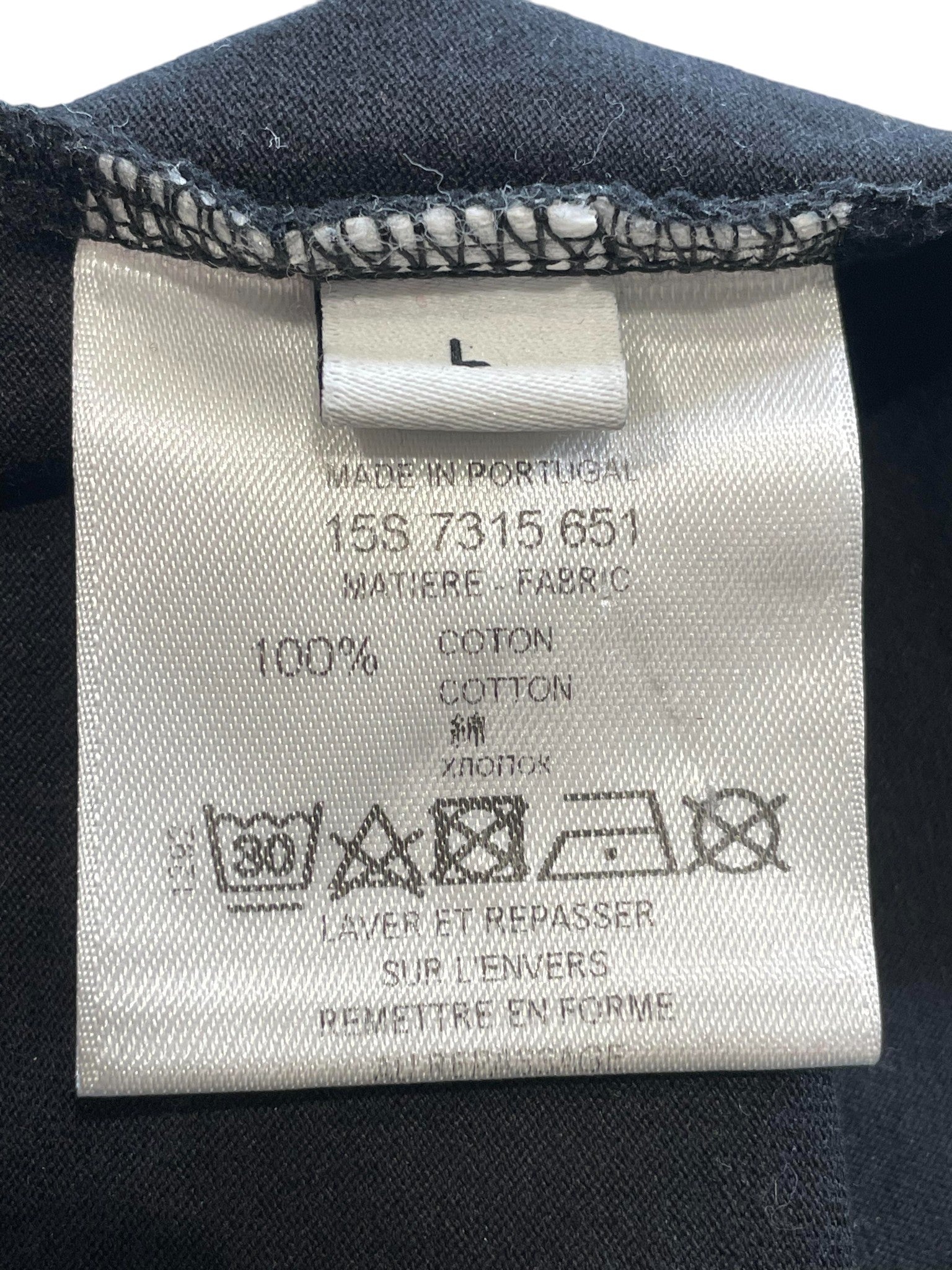 Givenchy 'Butterfly' Black Tee