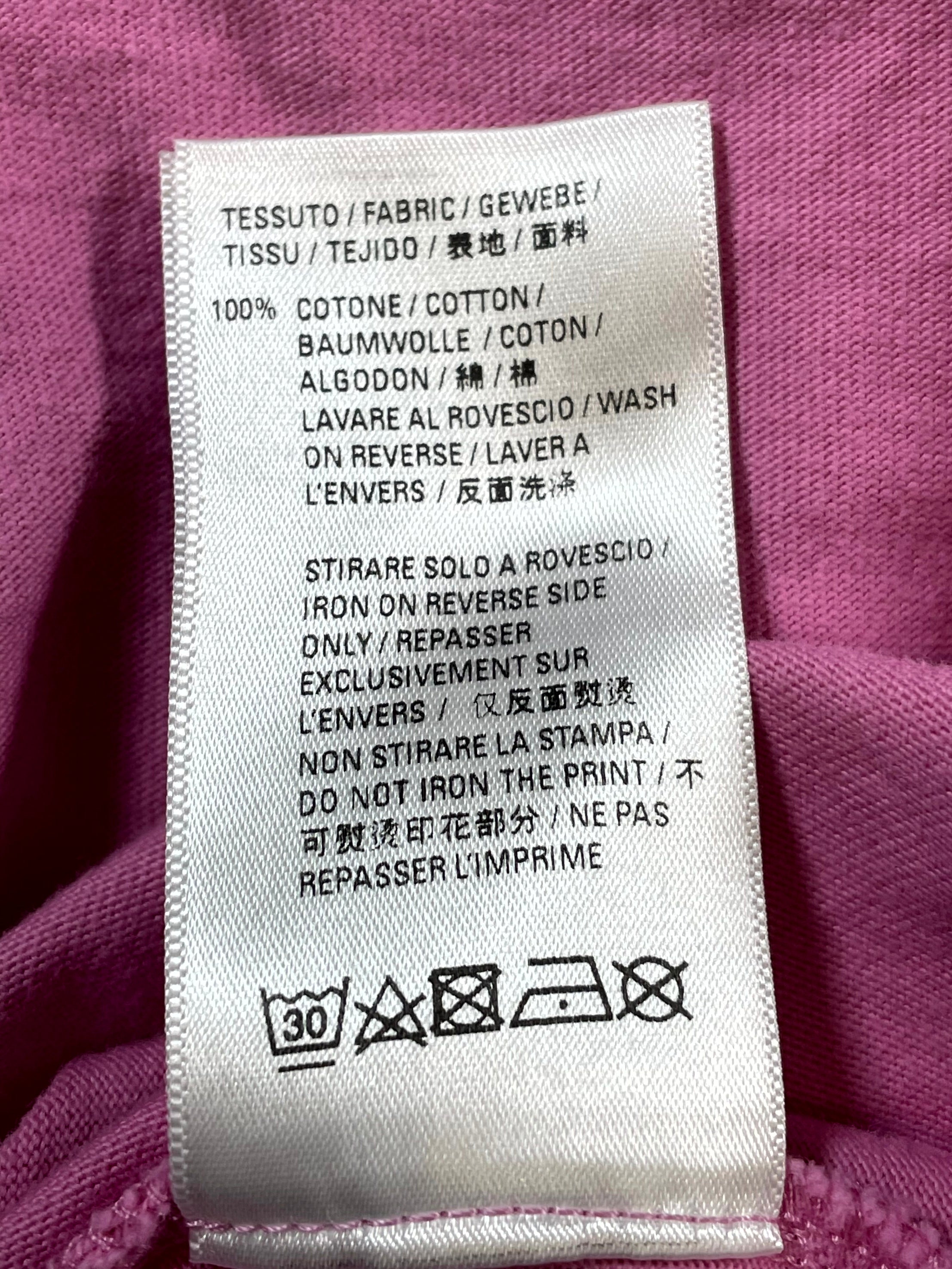 Balenciaga World Food Programme Pink Tee