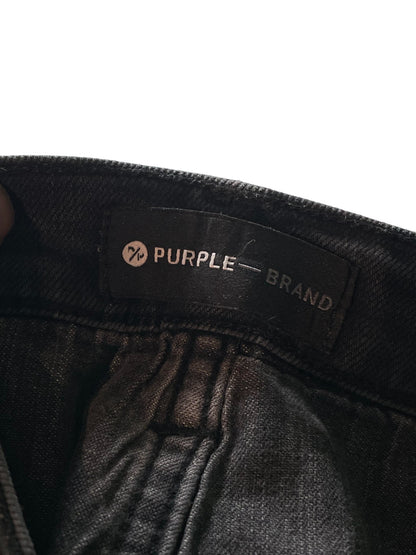 Purple Brand Stitches Grey Jeans