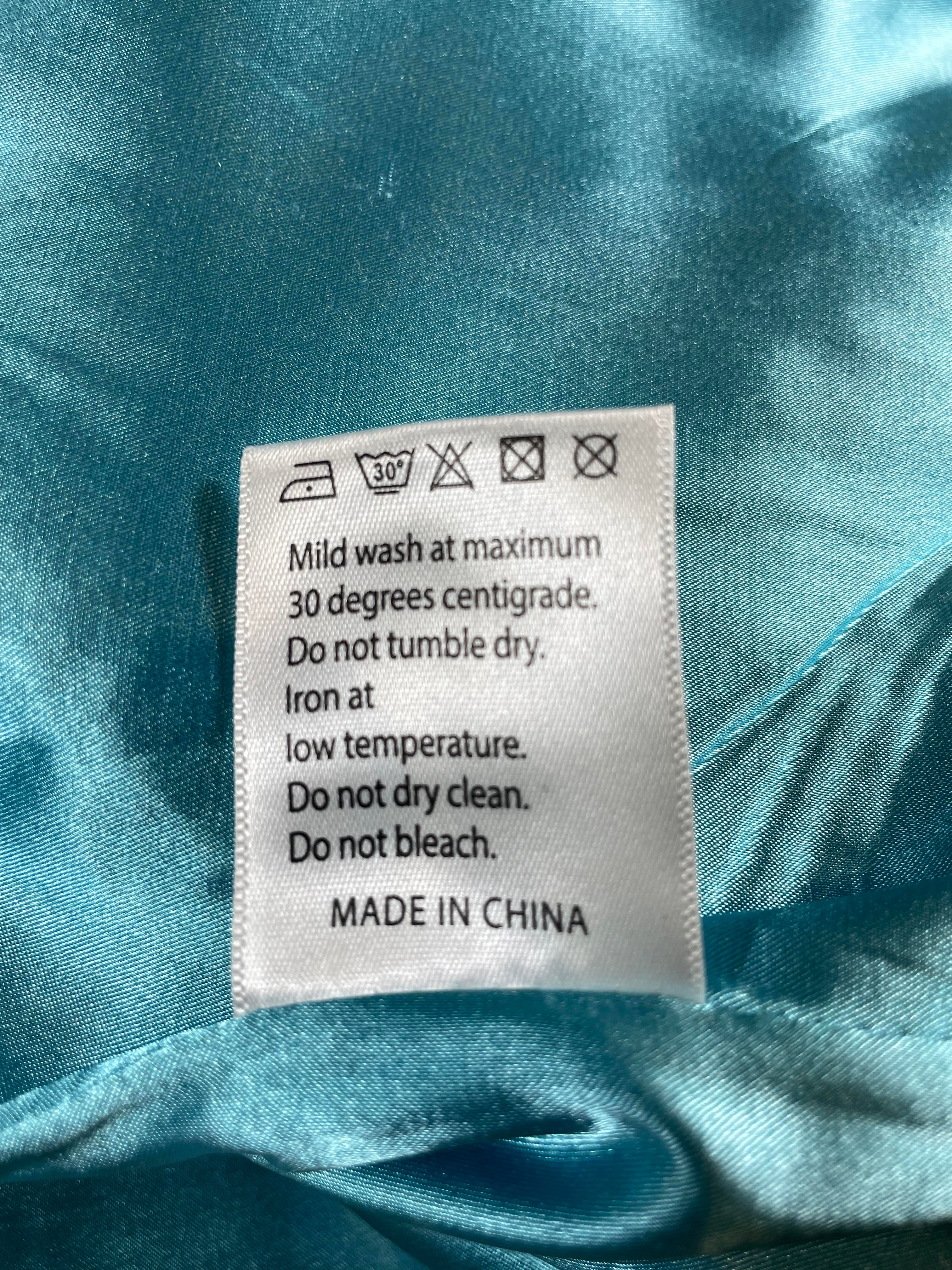 Who Decides War Stained Glass Baby Blue Varsity Jacket