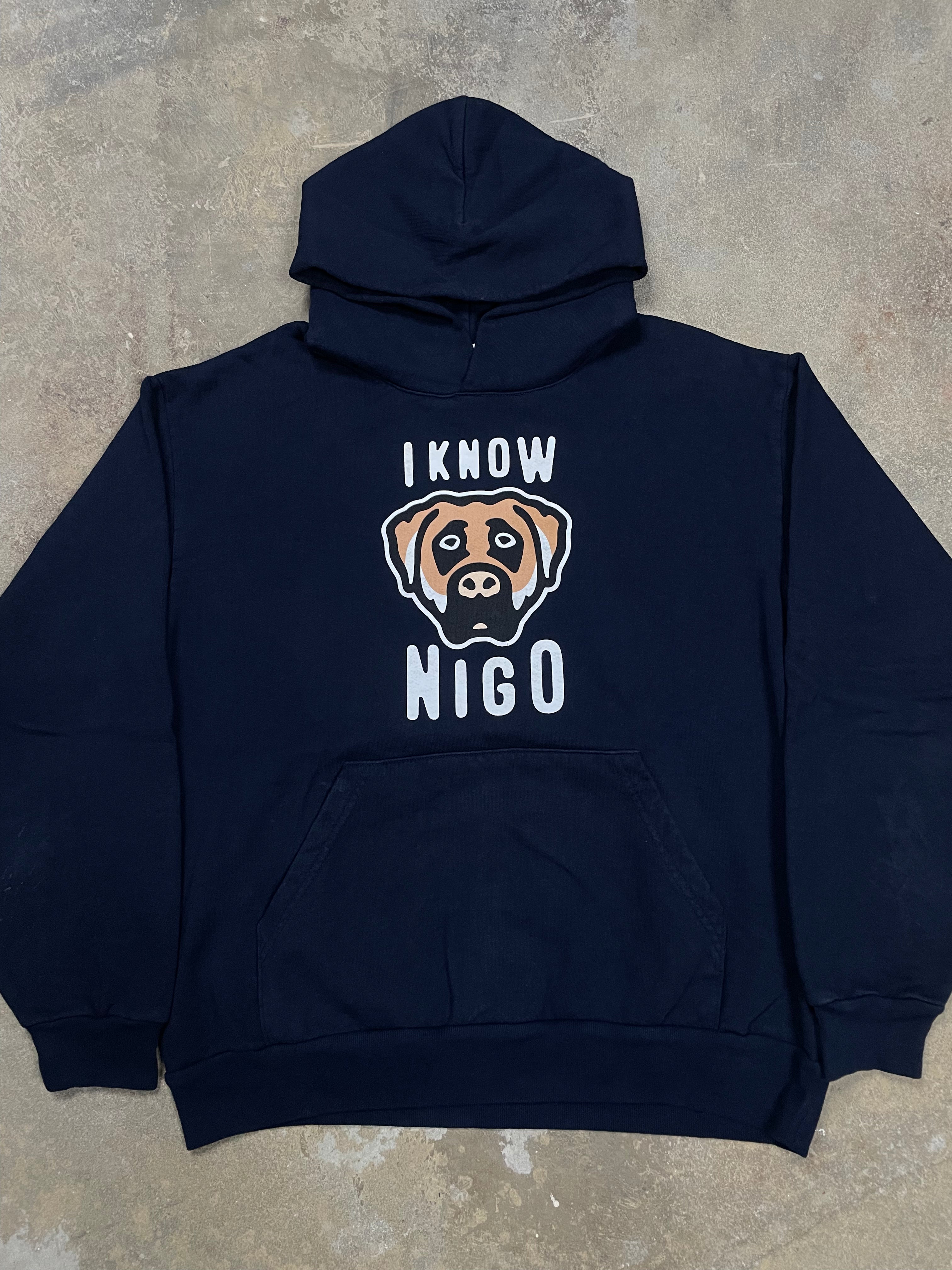 Nigo Hoodie Navy Used Large